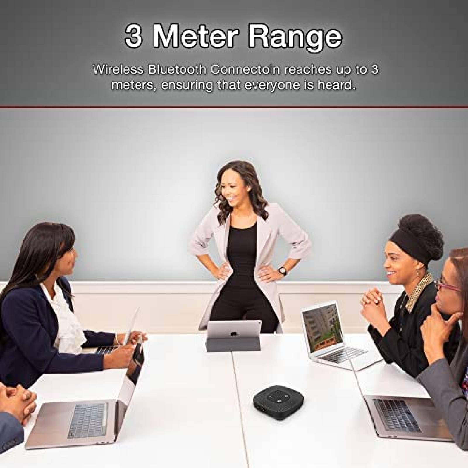 Bocina inalambrica Cyber Acoustics SP-2000 66ft -Negro