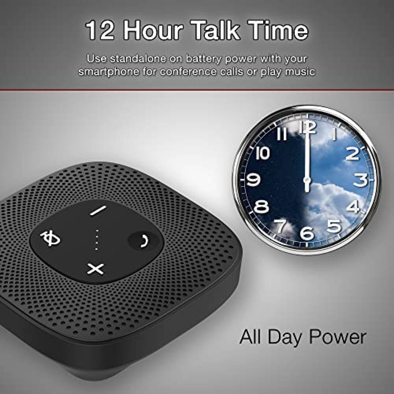 Bocina inalambrica Cyber Acoustics SP-2000 66ft -Negro