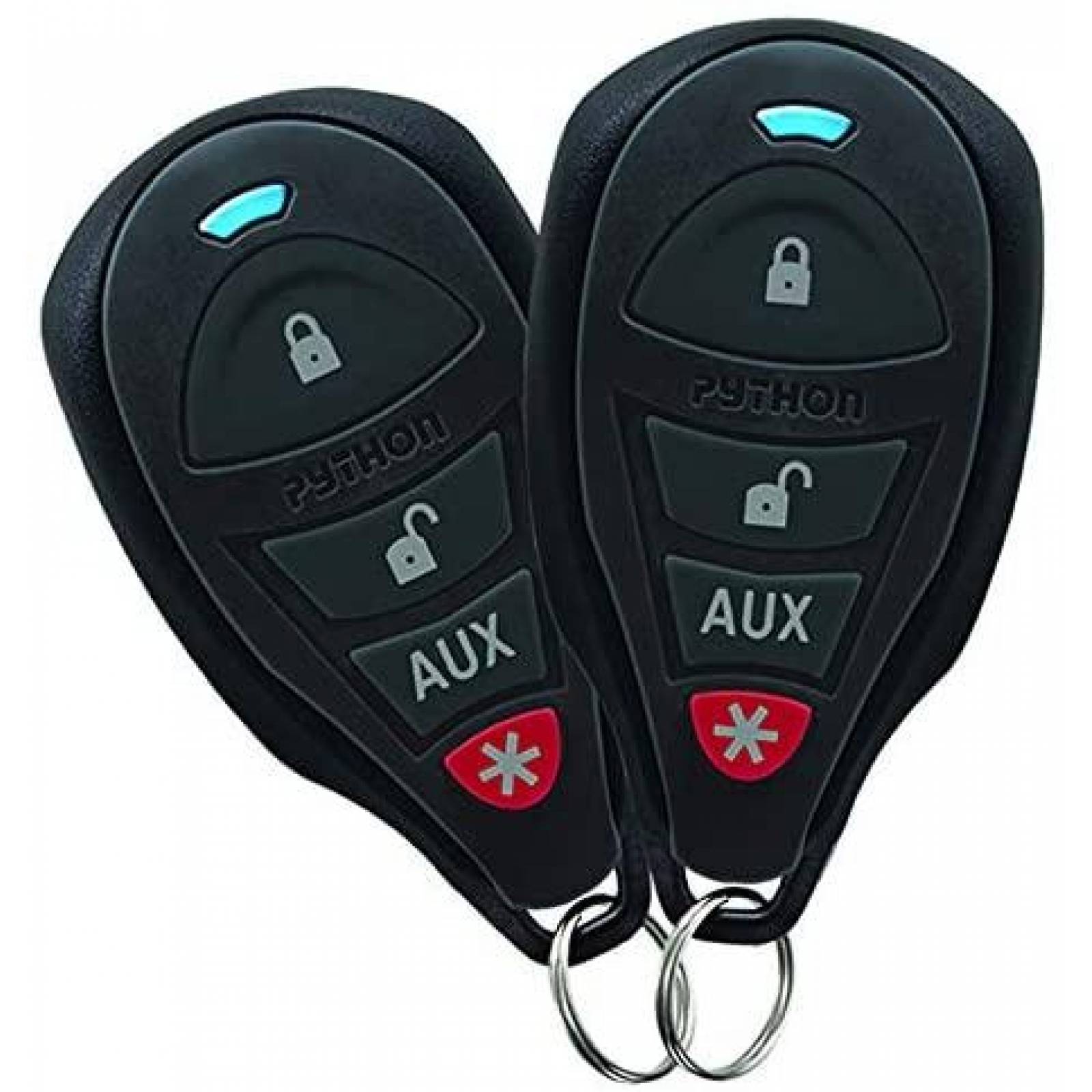 Llaves Carro Python 5105P 1 camino seguro remoto -Negro