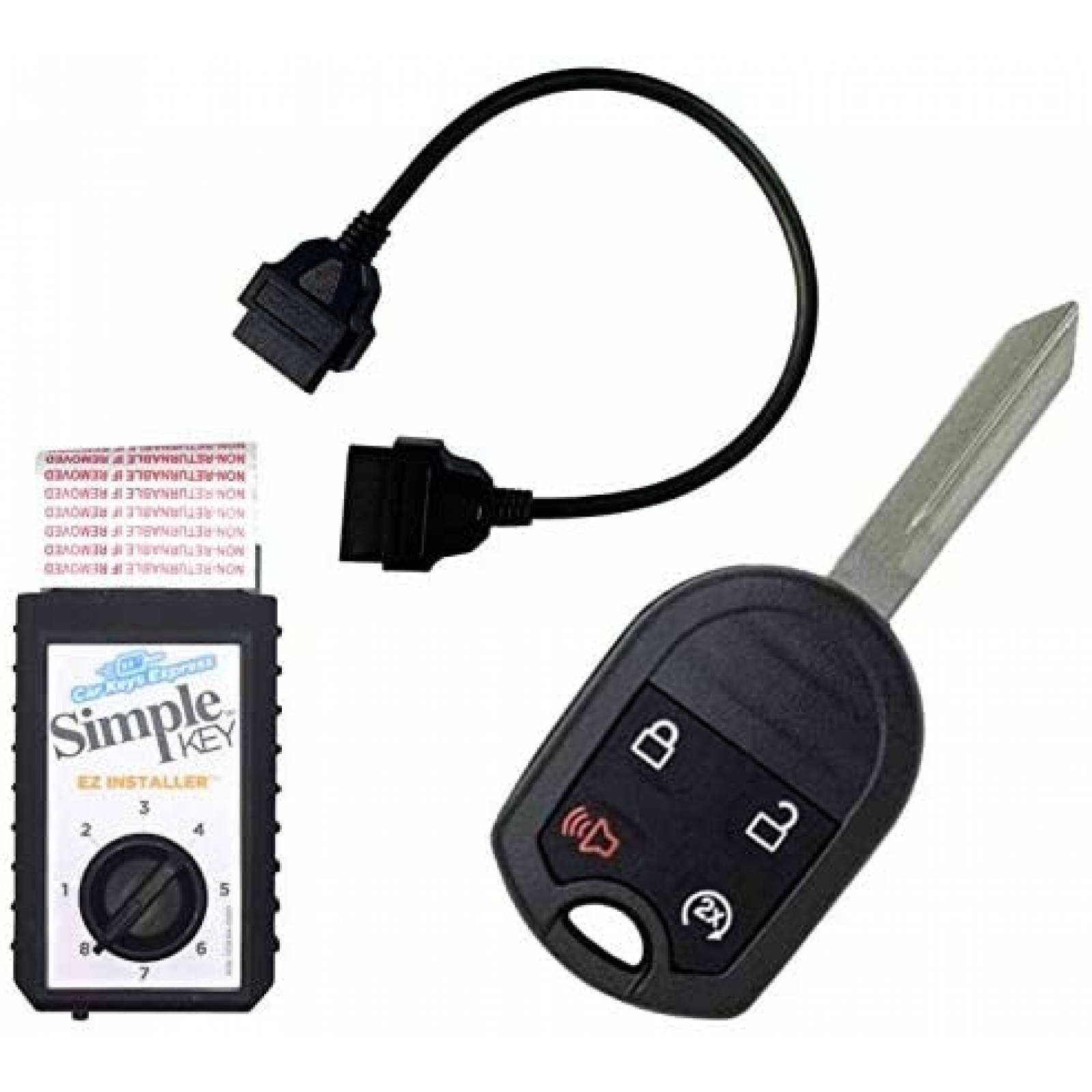 Control de Seguridad para Auto Car Keys Express c/Llave