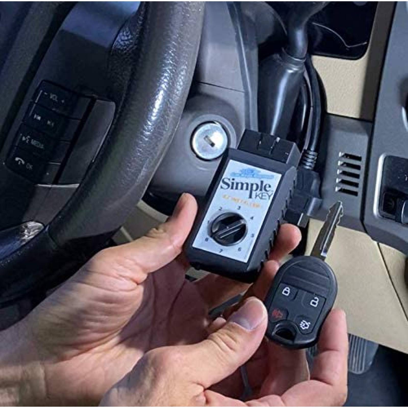 Control de Seguridad para Auto Car Keys Express c/Llave