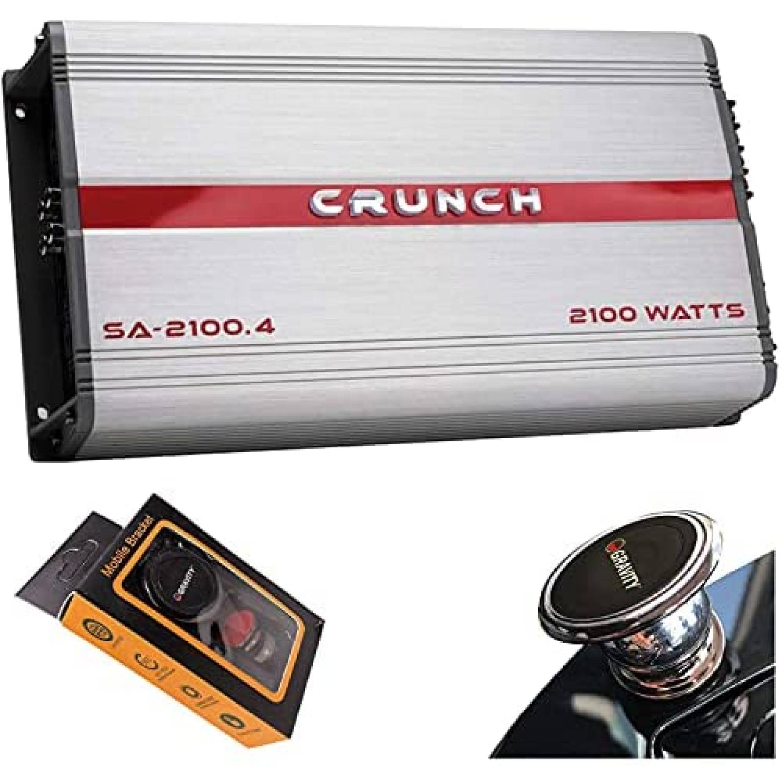Sistema de sonido de audio para automovil Crunch 100 W