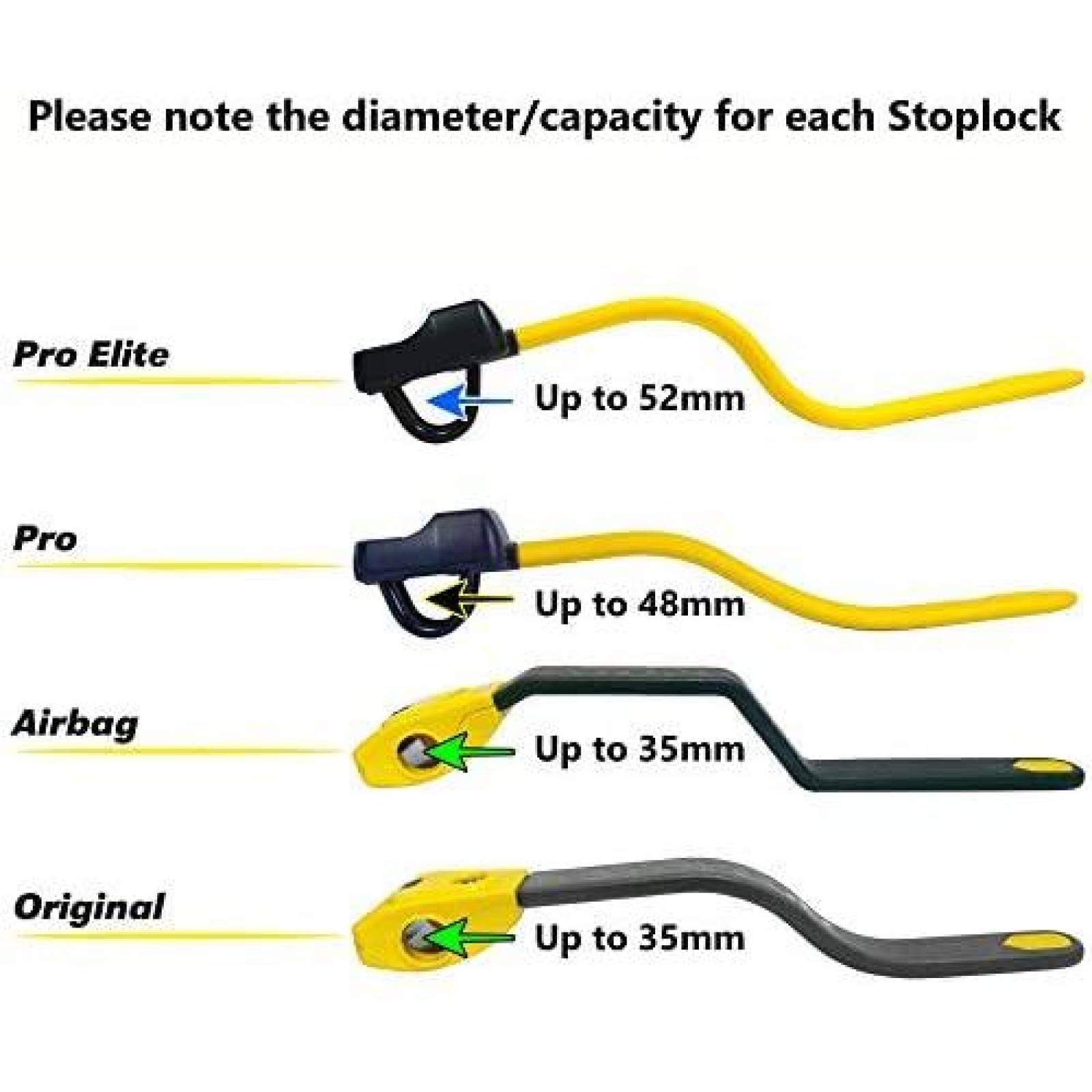 Bloqueo de Volante Stoplock Pro Antirrobo para Auto