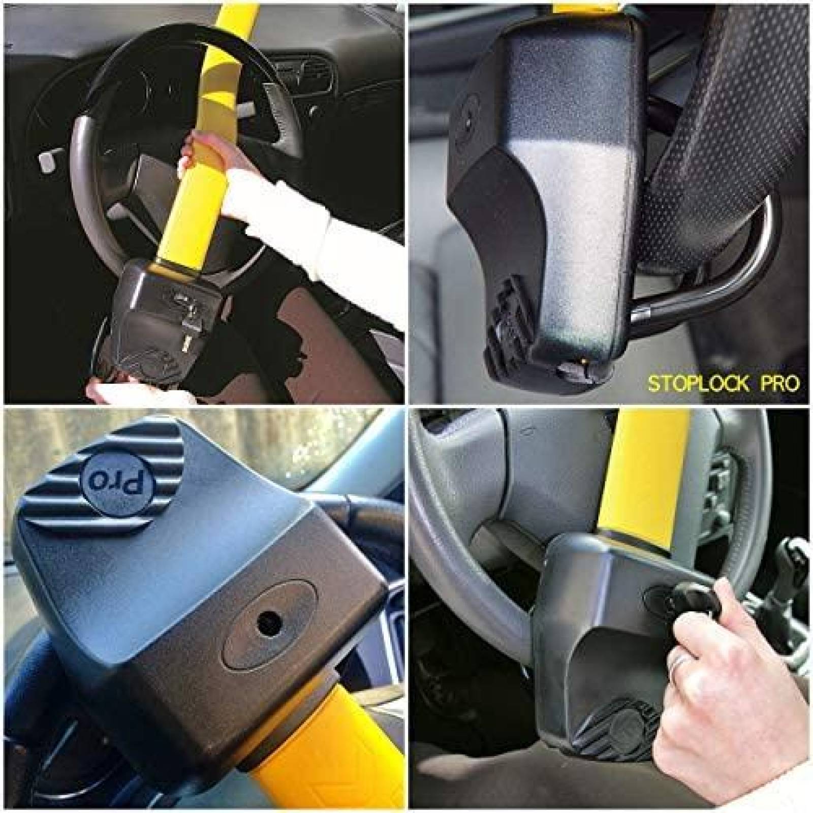 Bloqueo de Volante Stoplock Pro Antirrobo para Auto