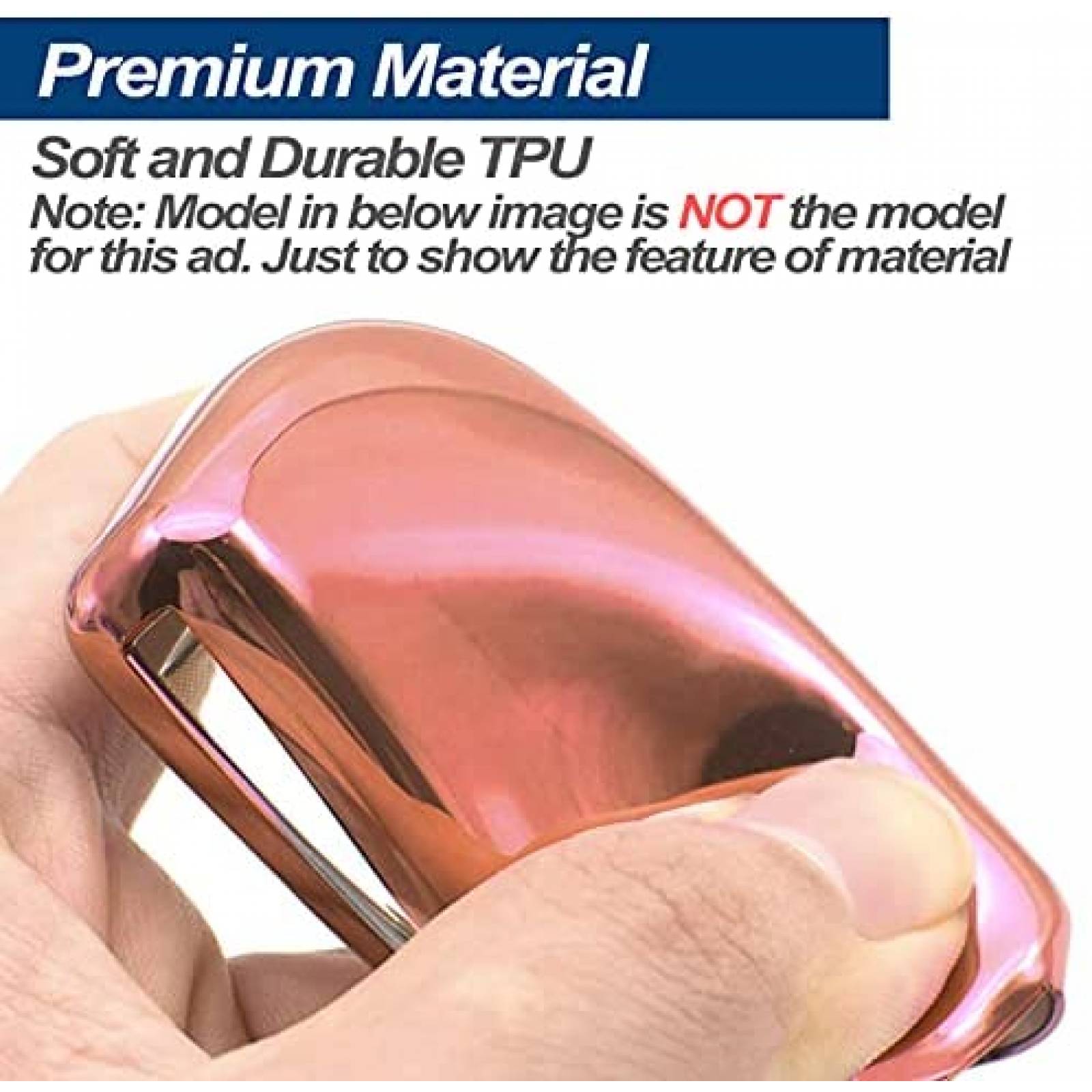 Llave Carro INFIPAR Civic CR-V Compatible 5 Botones -Rosa