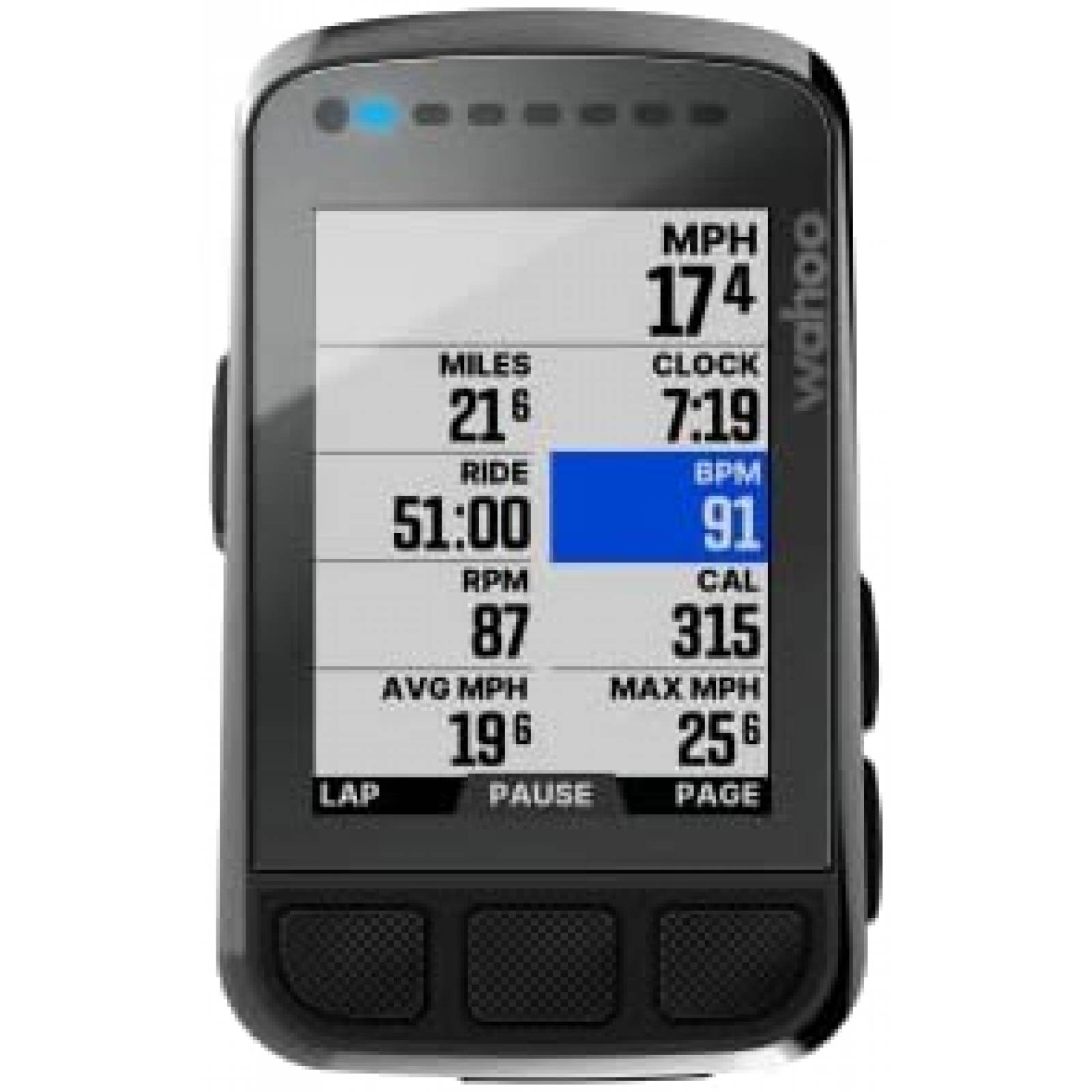 Kit Computadora Wahoo ELEMNT Bolt V2 GPS Ciclismo -Negro