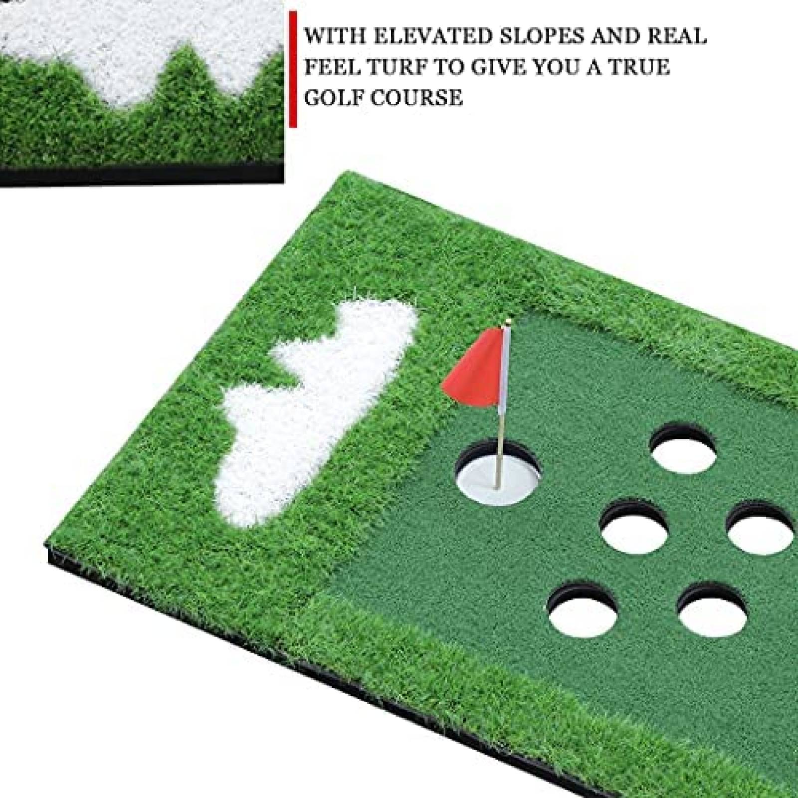 Juego De Mini Golf SPRAWL Interior y Exterior -Verde