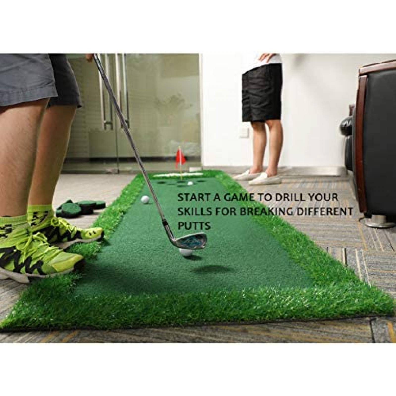 Juego De Mini Golf SPRAWL Interior y Exterior -Verde