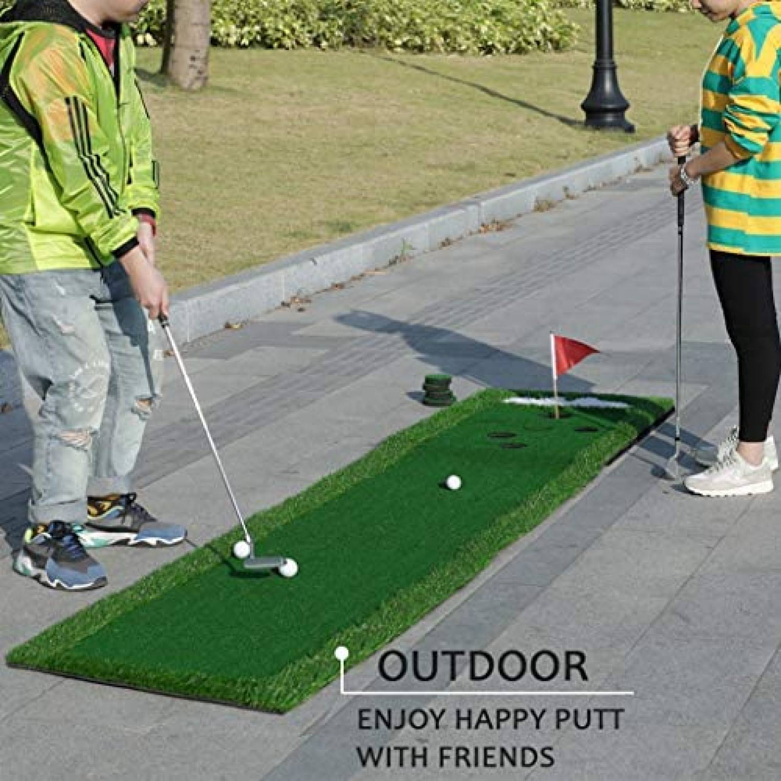 Juego De Mini Golf SPRAWL Interior y Exterior -Verde