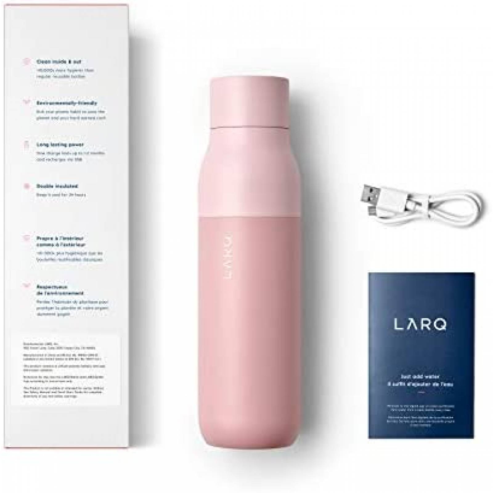 Botella Autolimpiable LARQ Sistema De Purificacion Agua