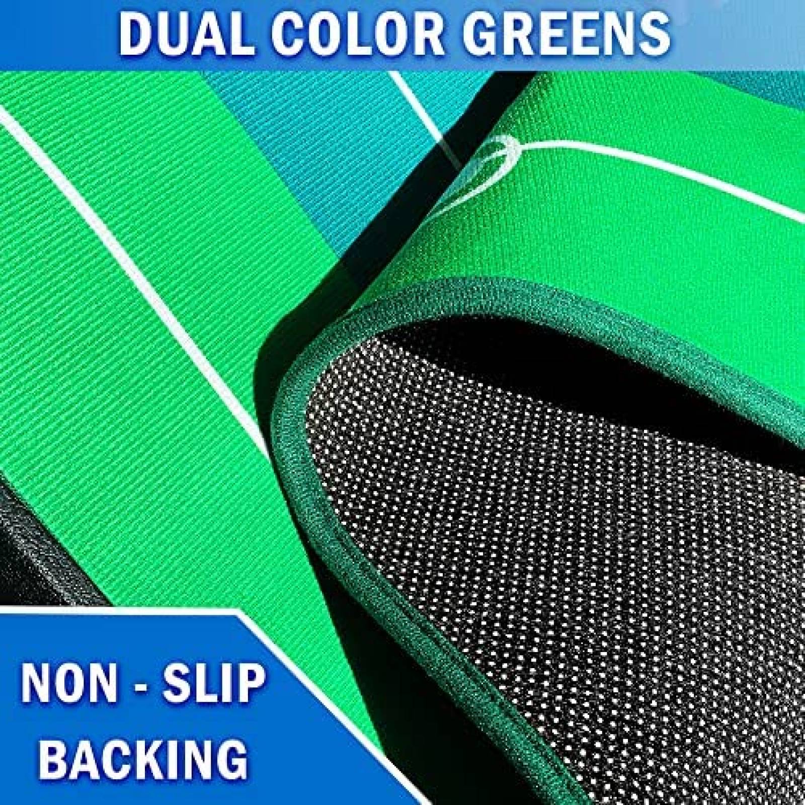 Juego De Mini Golf Hit Run Steal 3 Pelotas De Golf -Verde