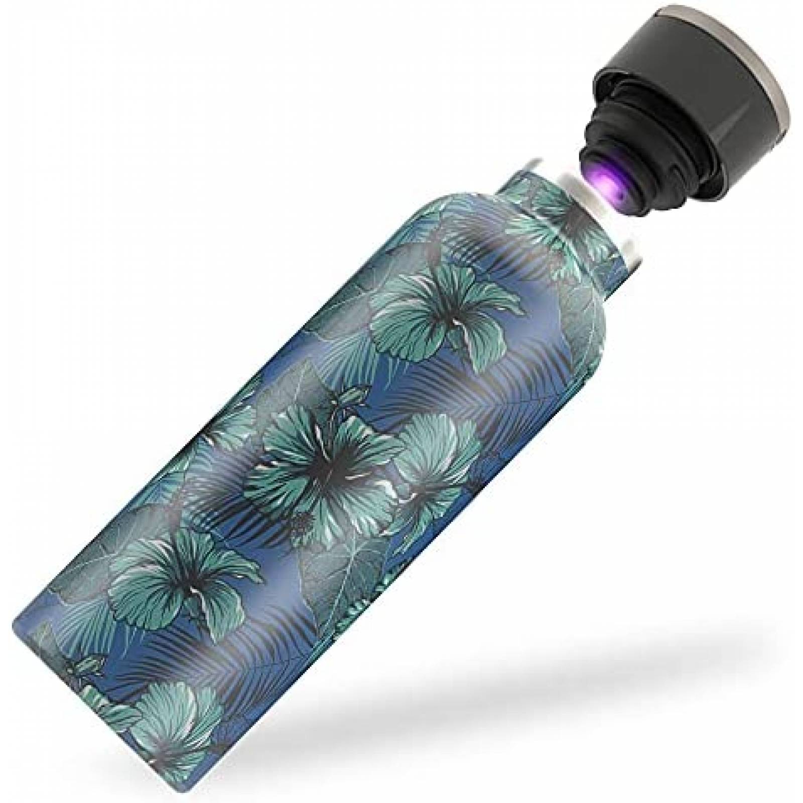 Termo Autolimpiante UVBRITE Recargable de 24 Onzas -Tropical