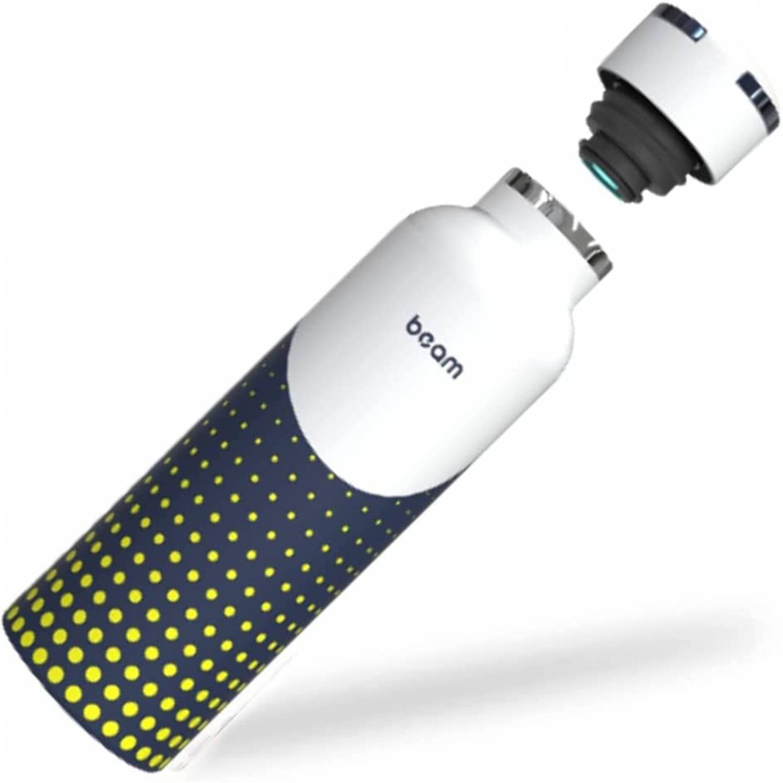 Termo Autolimpiante UVBRITE Recargable de 24 Onzas -Amarillo