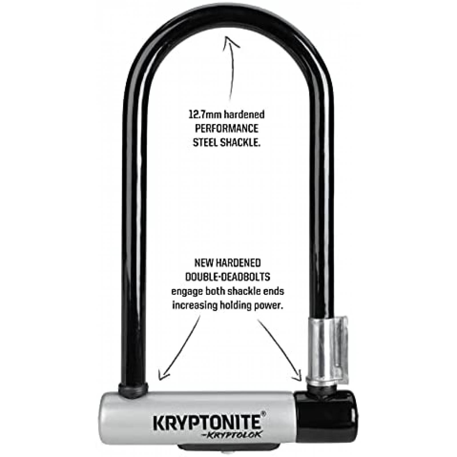 Candado p Bicicleta Kryptonite KryptoLok 12.7mm U-Lock Flex