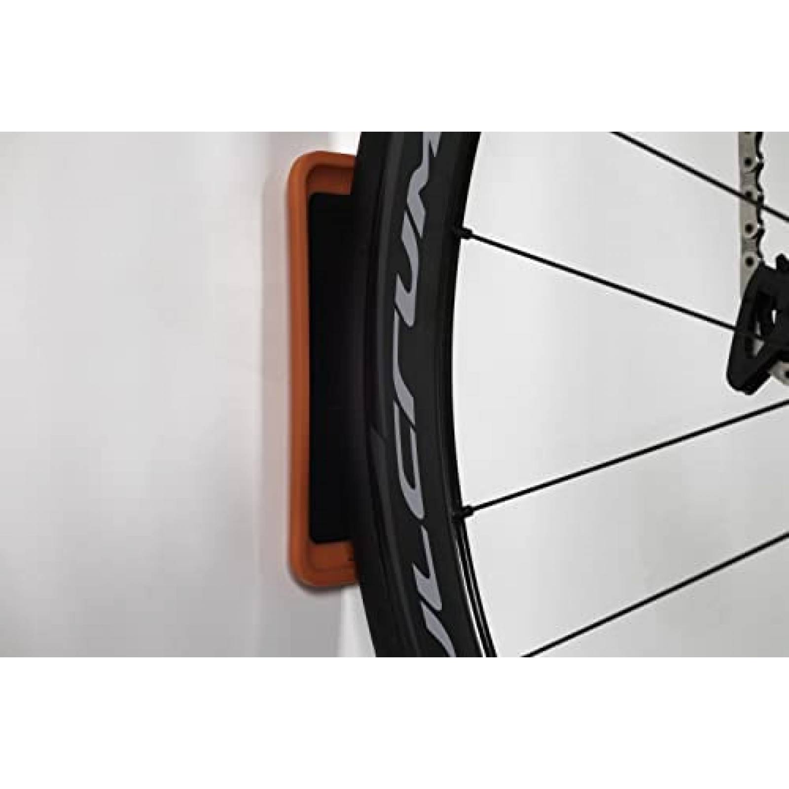 Montaje de Pared Cycloc Endo Bicicleta Llanta Vertical Negro