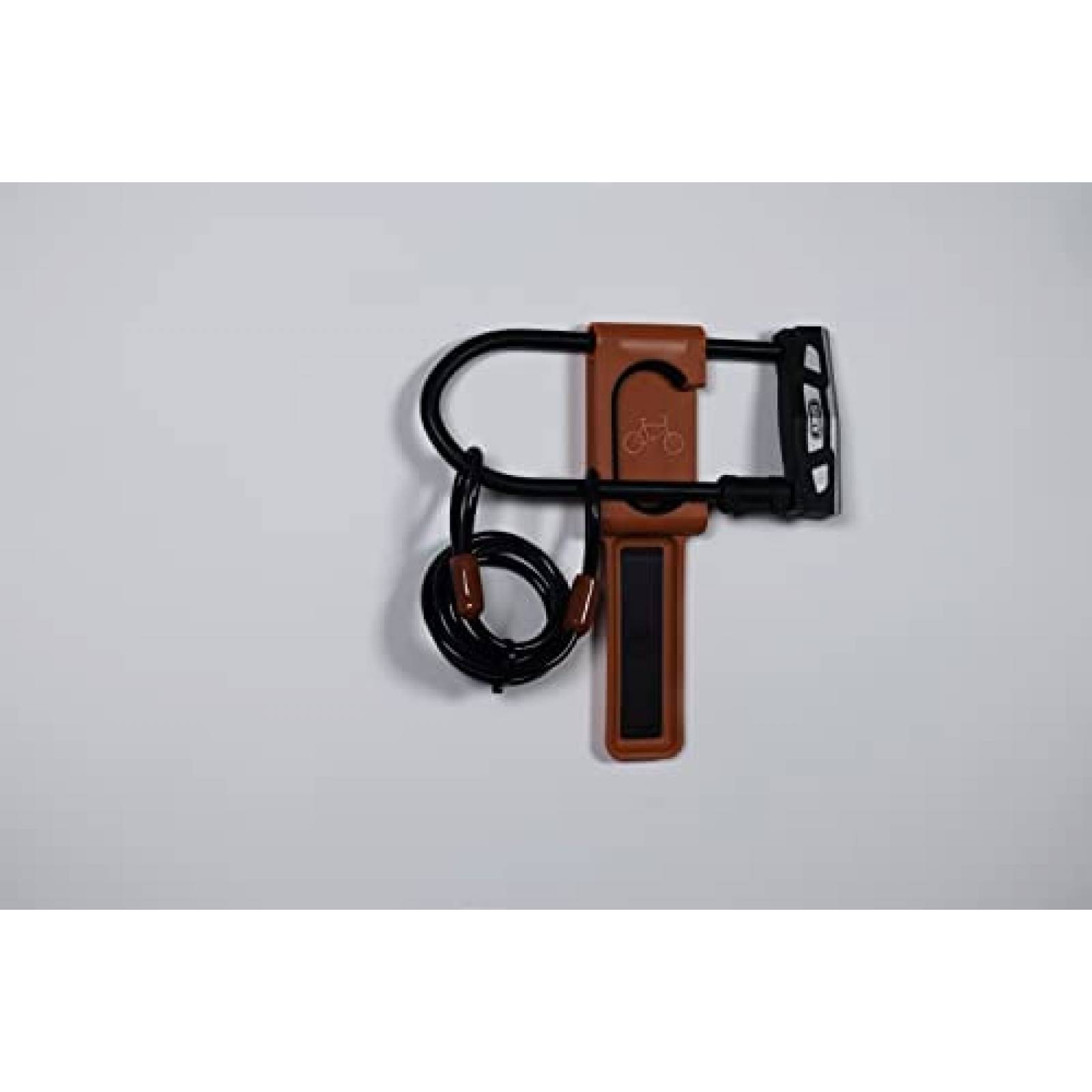 Montaje de Pared Cycloc Endo Bicicleta Llanta Vertical Negro