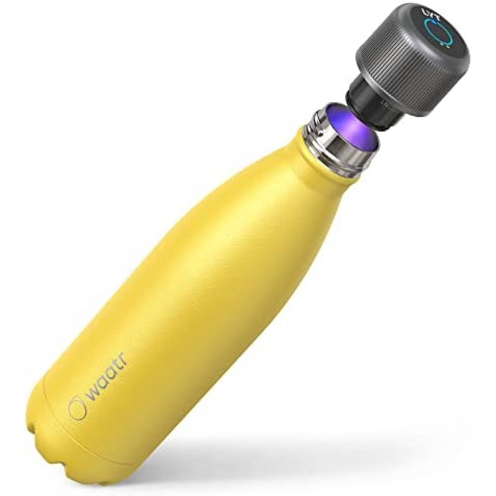 Termo Autolimpiante CrazyCap de Acero Cap 25 Onzas -Amarillo