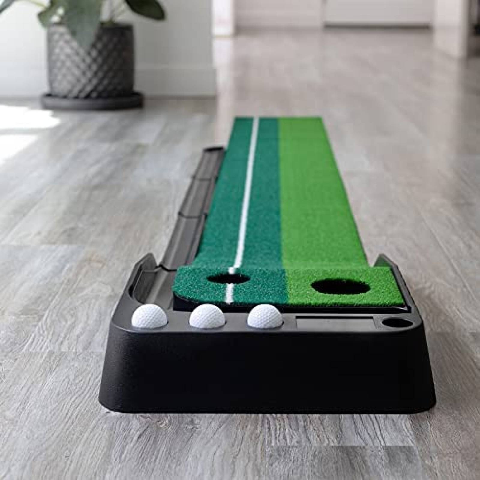 Juego De Mini Golf Nicheo Retorno Automatico -Verde