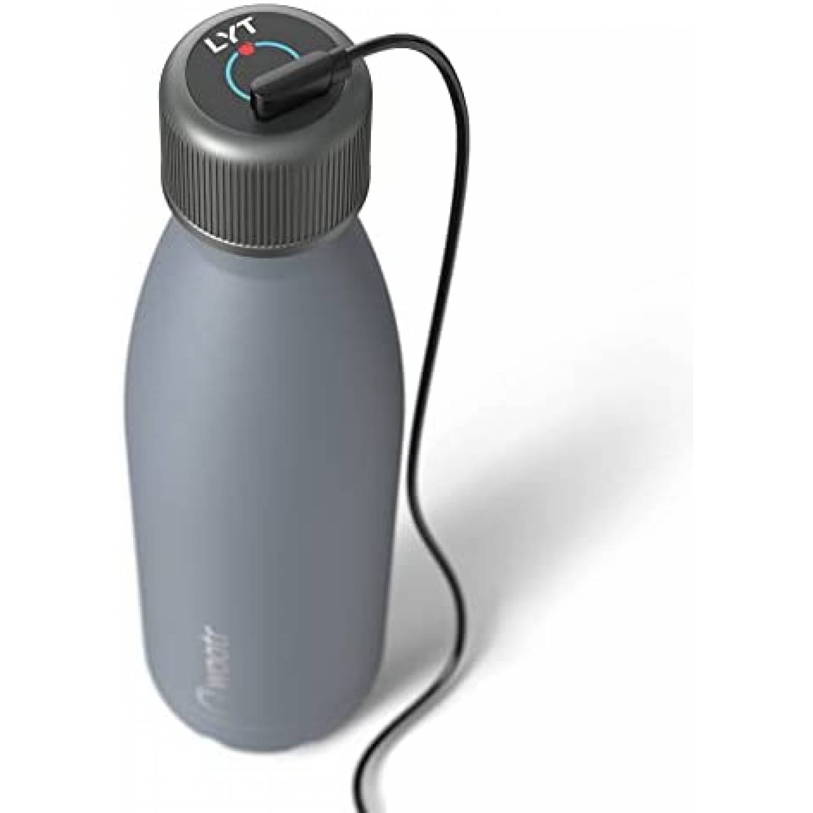 Termo Autolimpiante CrazyCap de Acero Cap. 17 Onzas -Gris