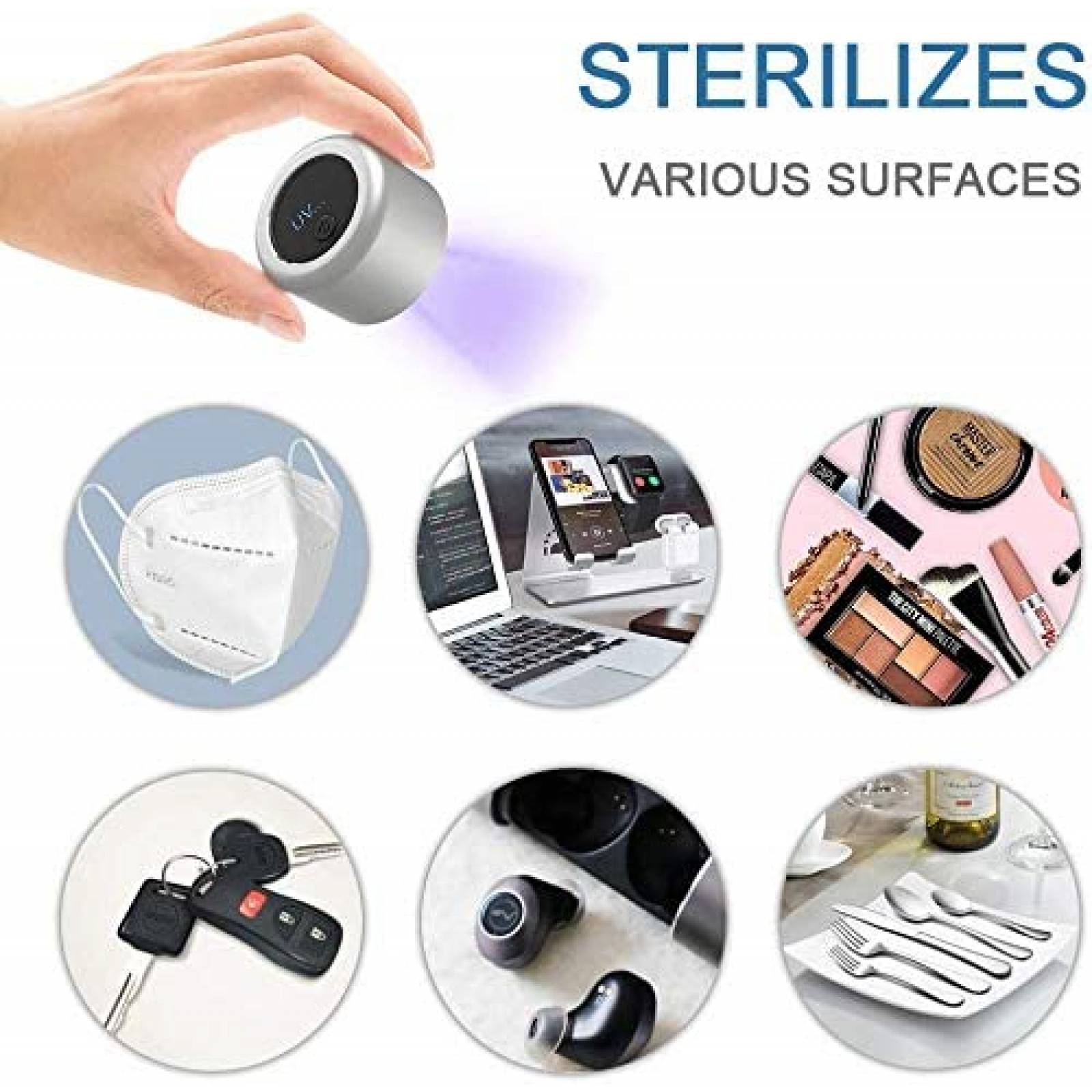 Termo Autolimpiante LAVONE de 18 Onzas Acero -Negro