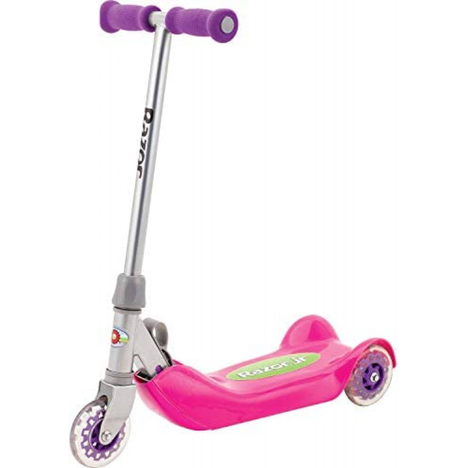 Patin de Juguete Razor Para Niños Ajustable -Rosa