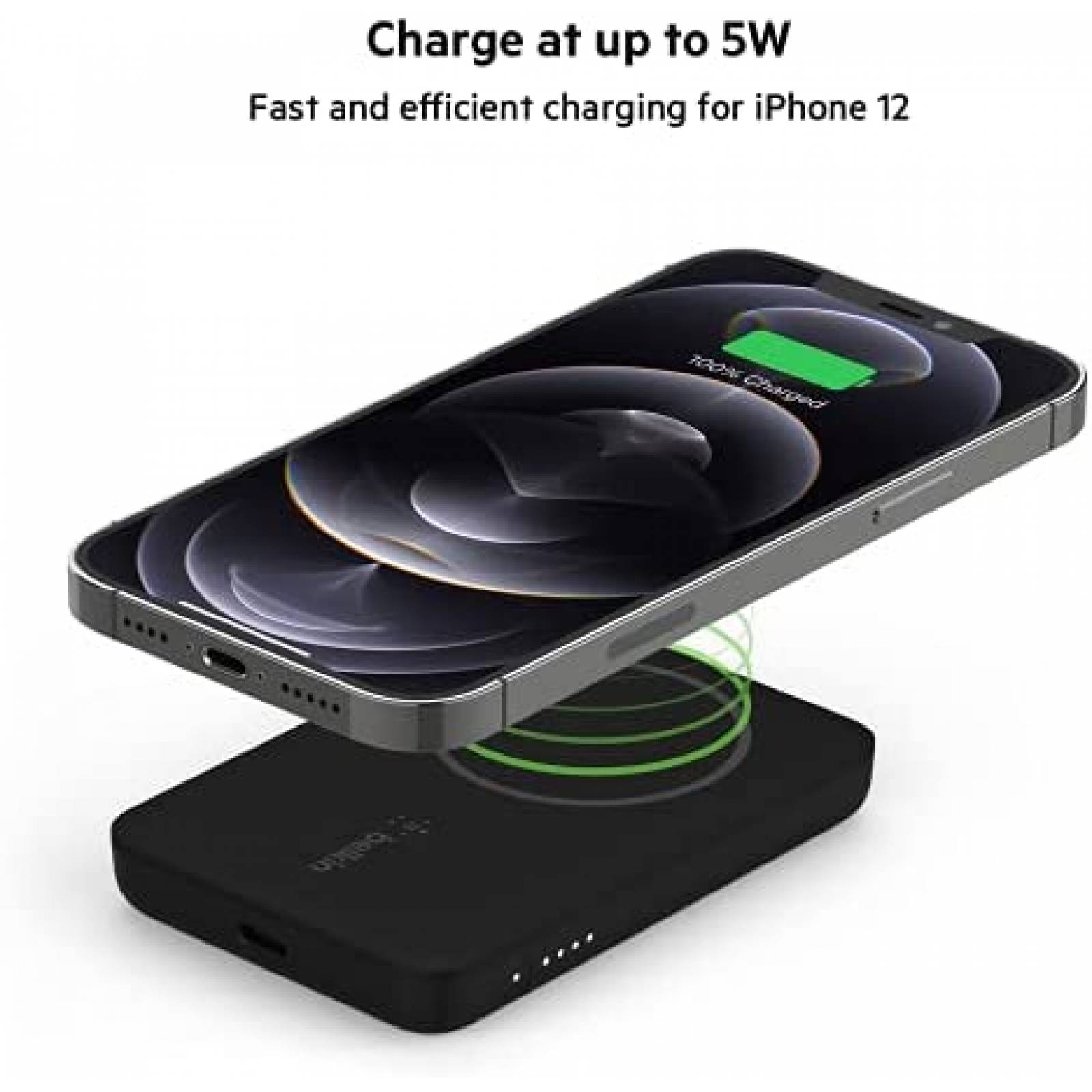 Cargador Portatil Belkin Inalambrico Compatible MagSafe