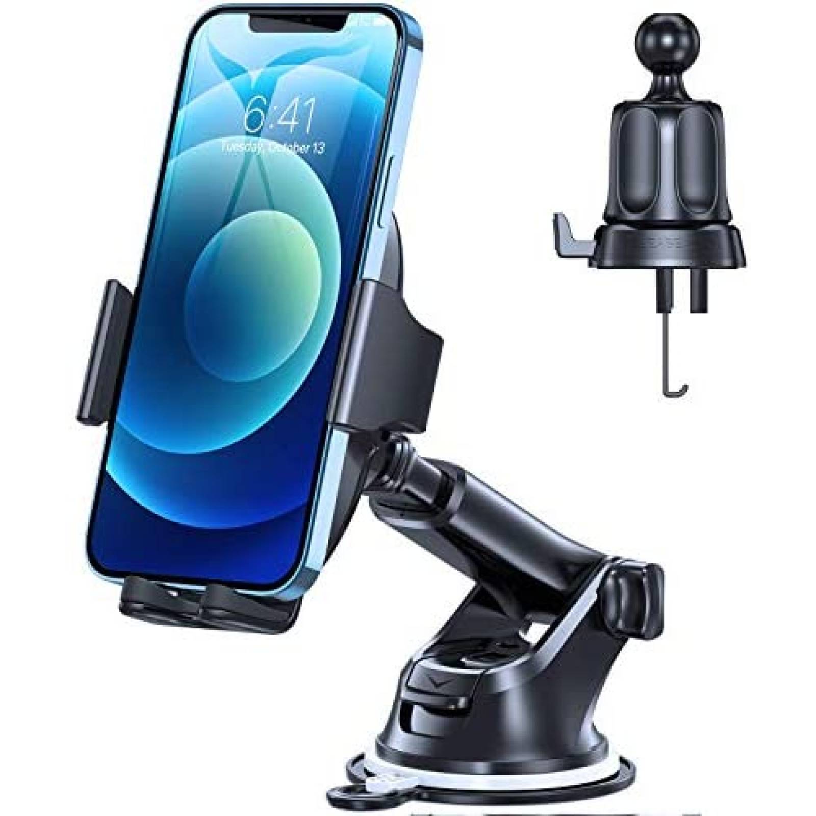 Soporte de celular Miracase universal para automovil -Negro