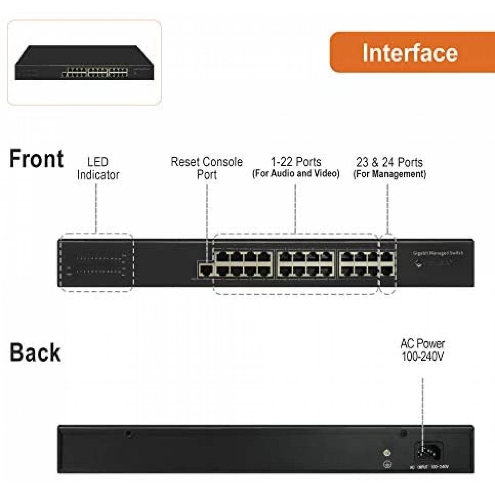 Extensor HDMI J-Tech Digital sobre cable Cat 5e/Cat6 -Negro