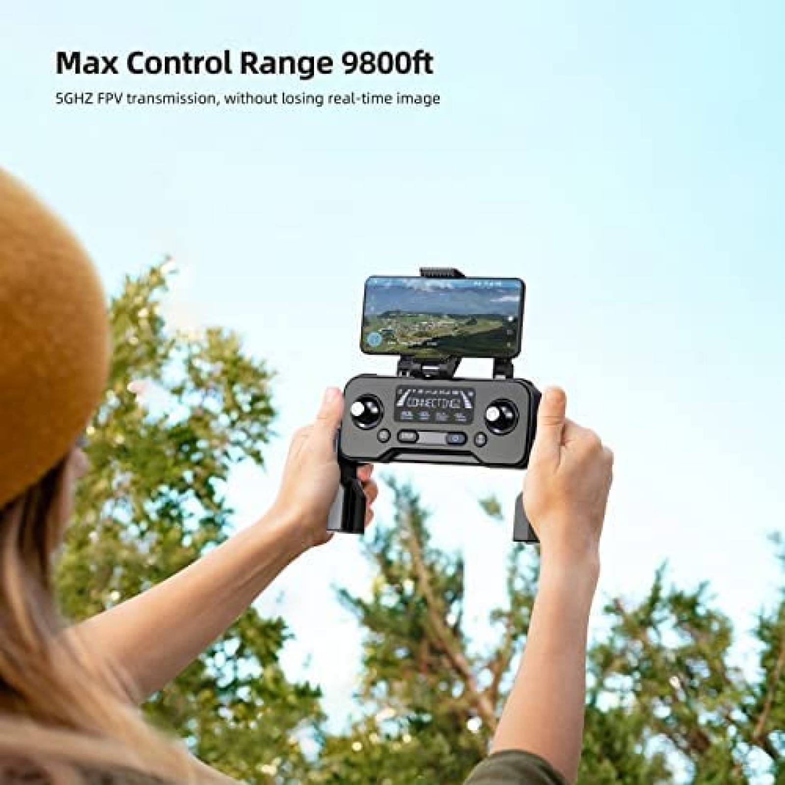 Drone Ruko F11GIM2 con Camara 4K GPS y Control Remoto -Gris