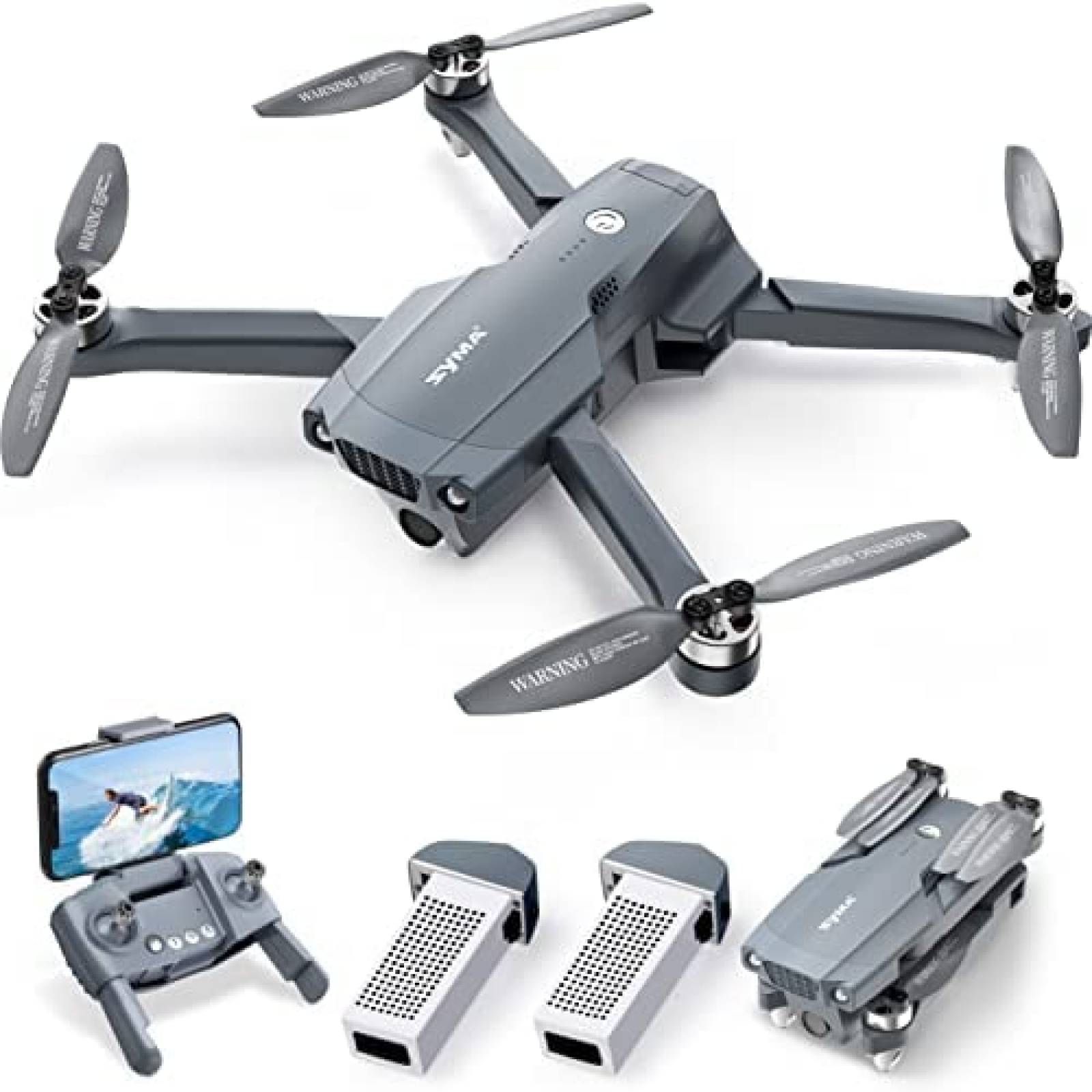 Drone SYMA X500Pro GPS con camara 4K UHD cuadricoptero