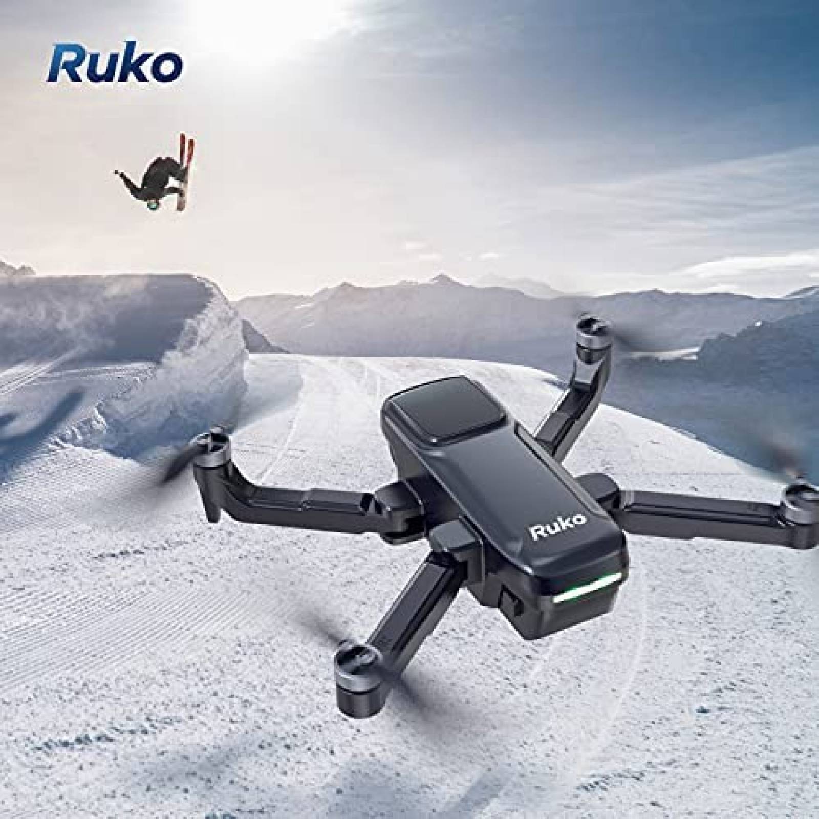 Drone Ruko U11 Pro con camara 4K 52 min de vuelo 5G FPV GPS