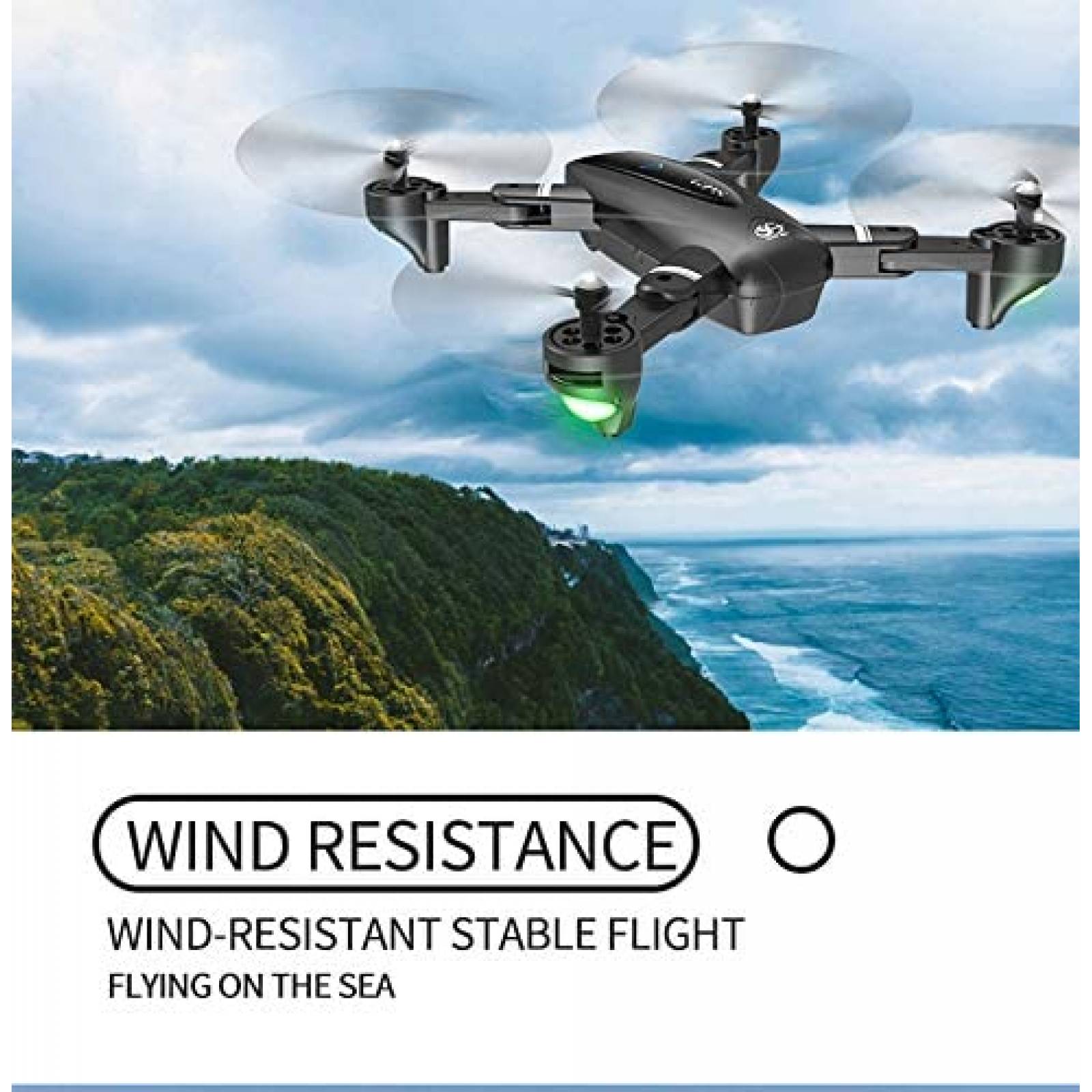 Drone MiXXAR S167 plegable GPS FPV camara 4K Video en vivo