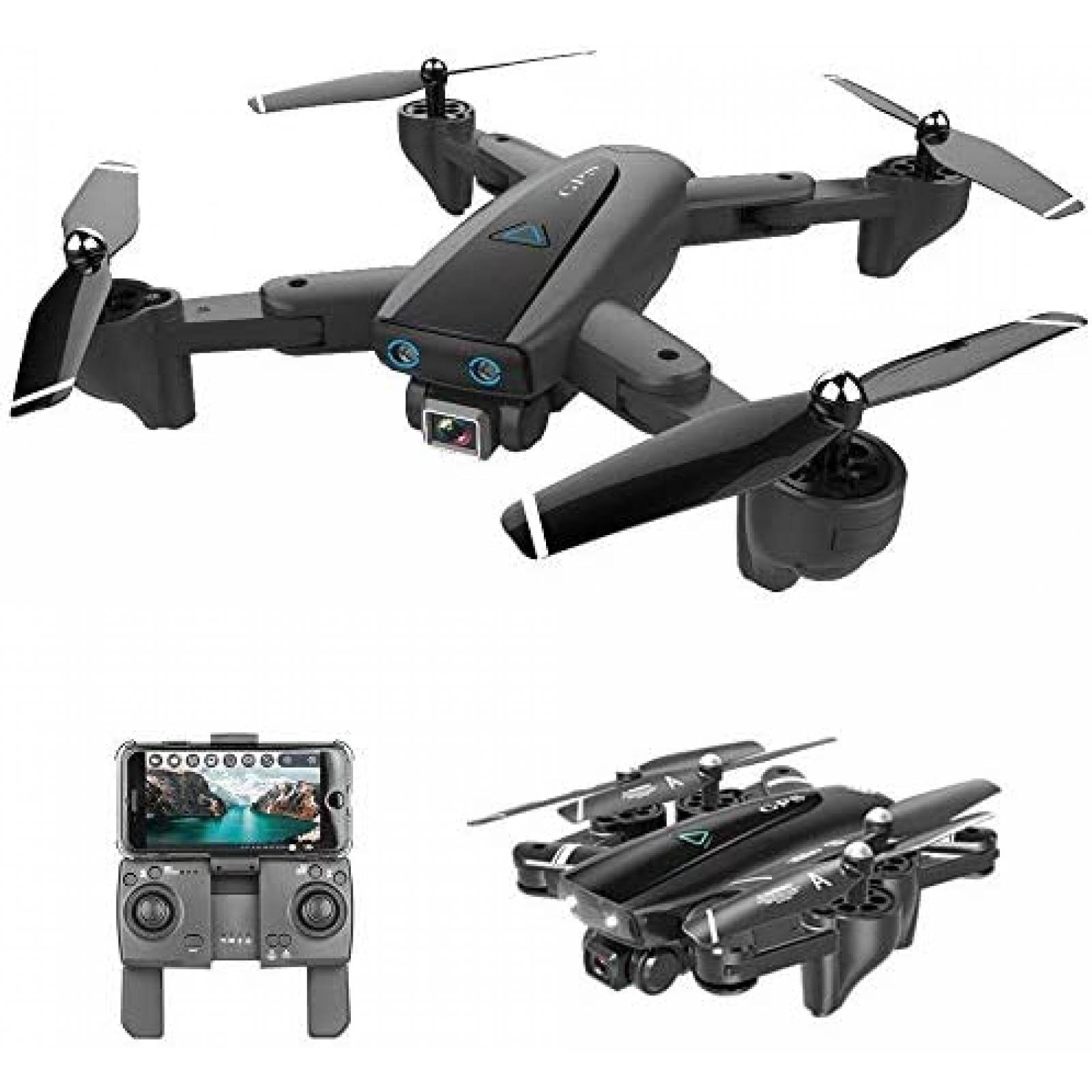Drone MiXXAR S167 plegable GPS FPV camara 4K Video en vivo