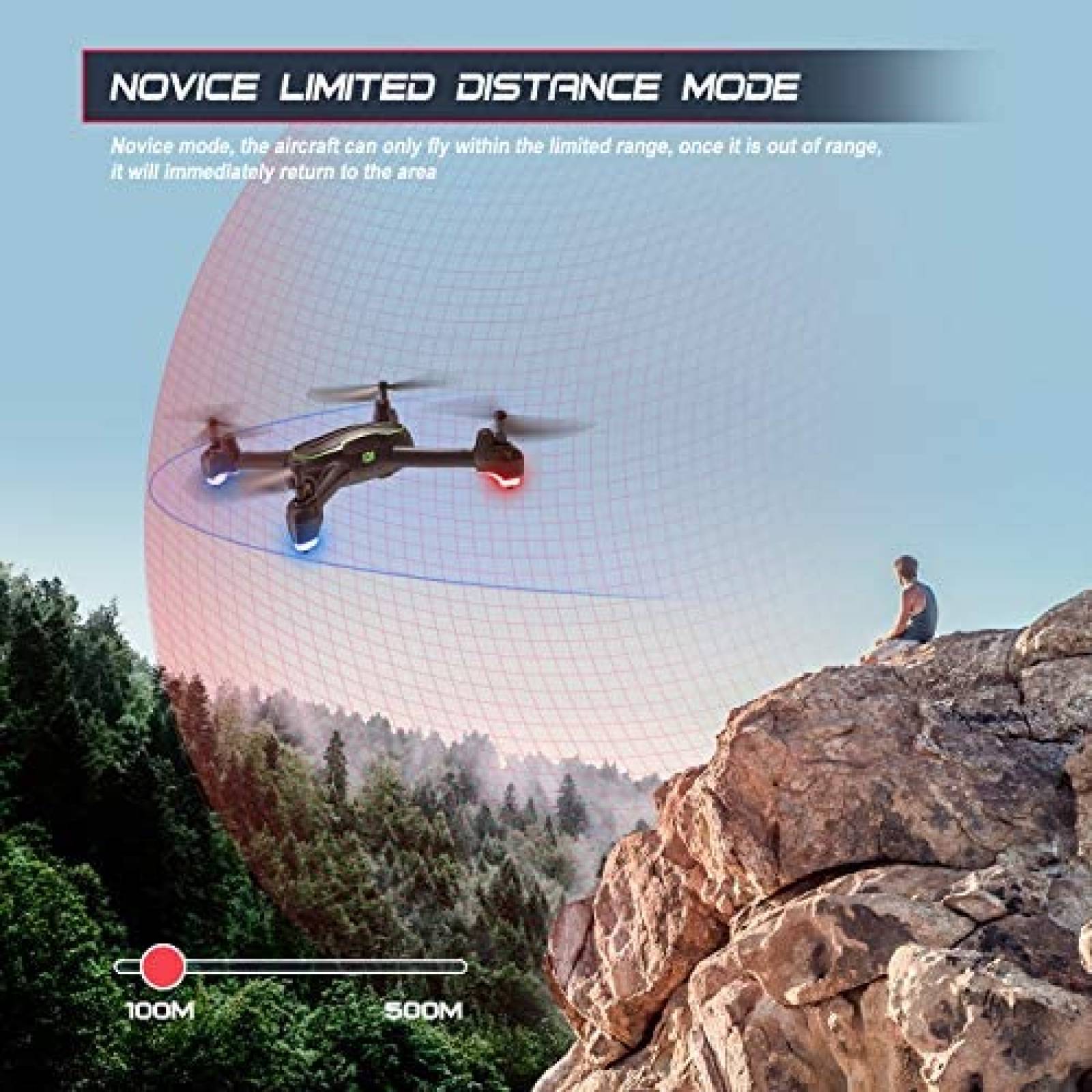 Drone LMRC GPS Pro con camara UHD 4K 5GHz FPV RC Quadcopter