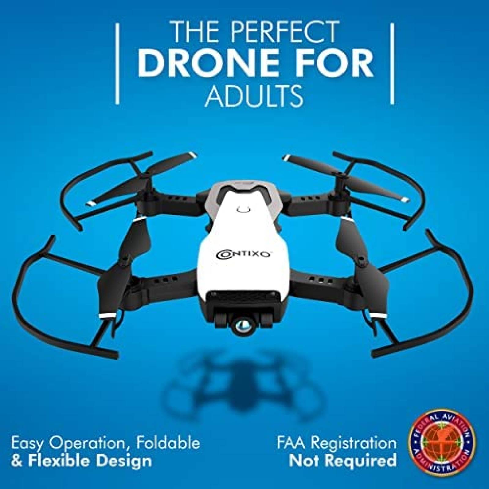 Drone Contixo F16 FPV con camara para niños 2.4G RC