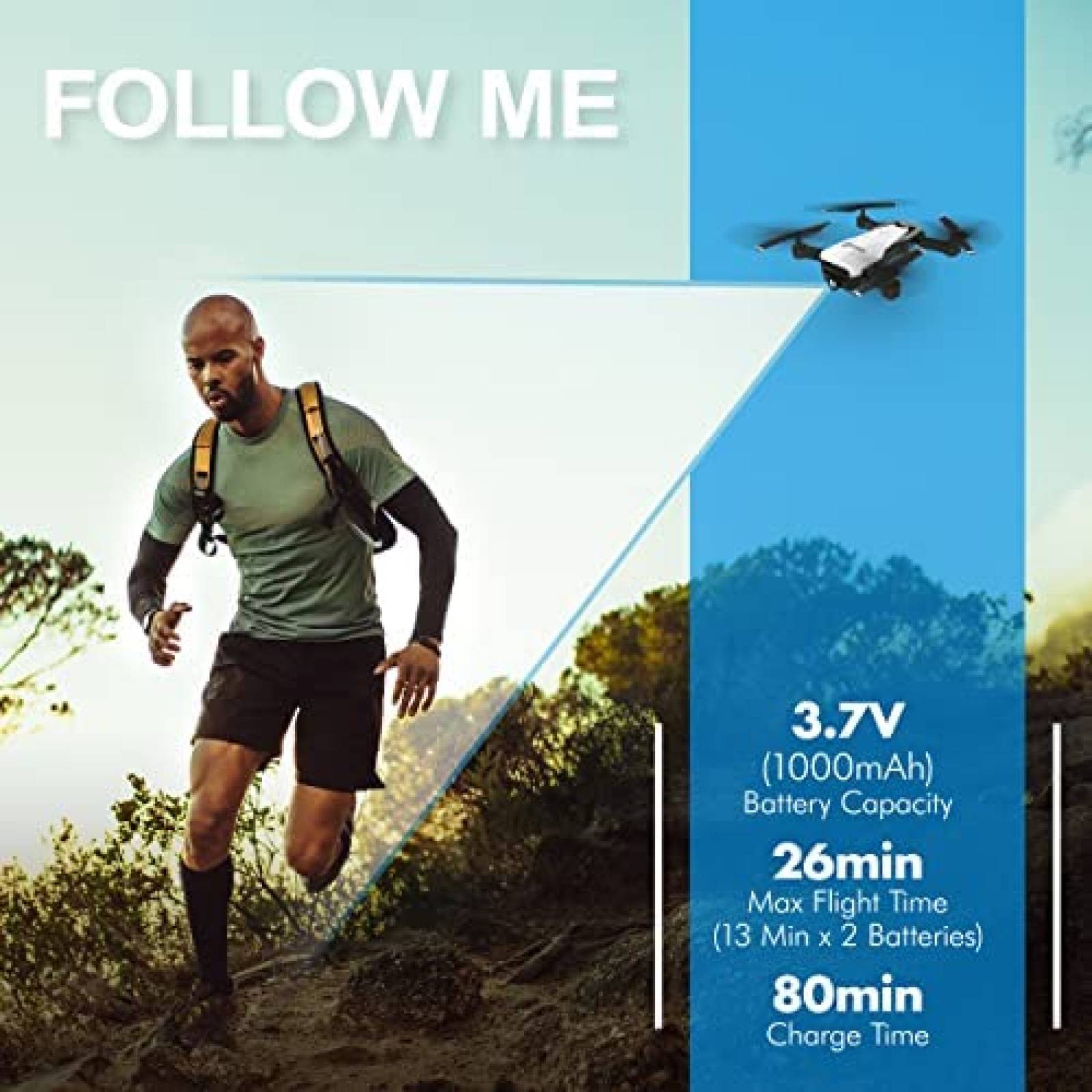 Drone Contixo F16 FPV con camara para niños 2.4G RC