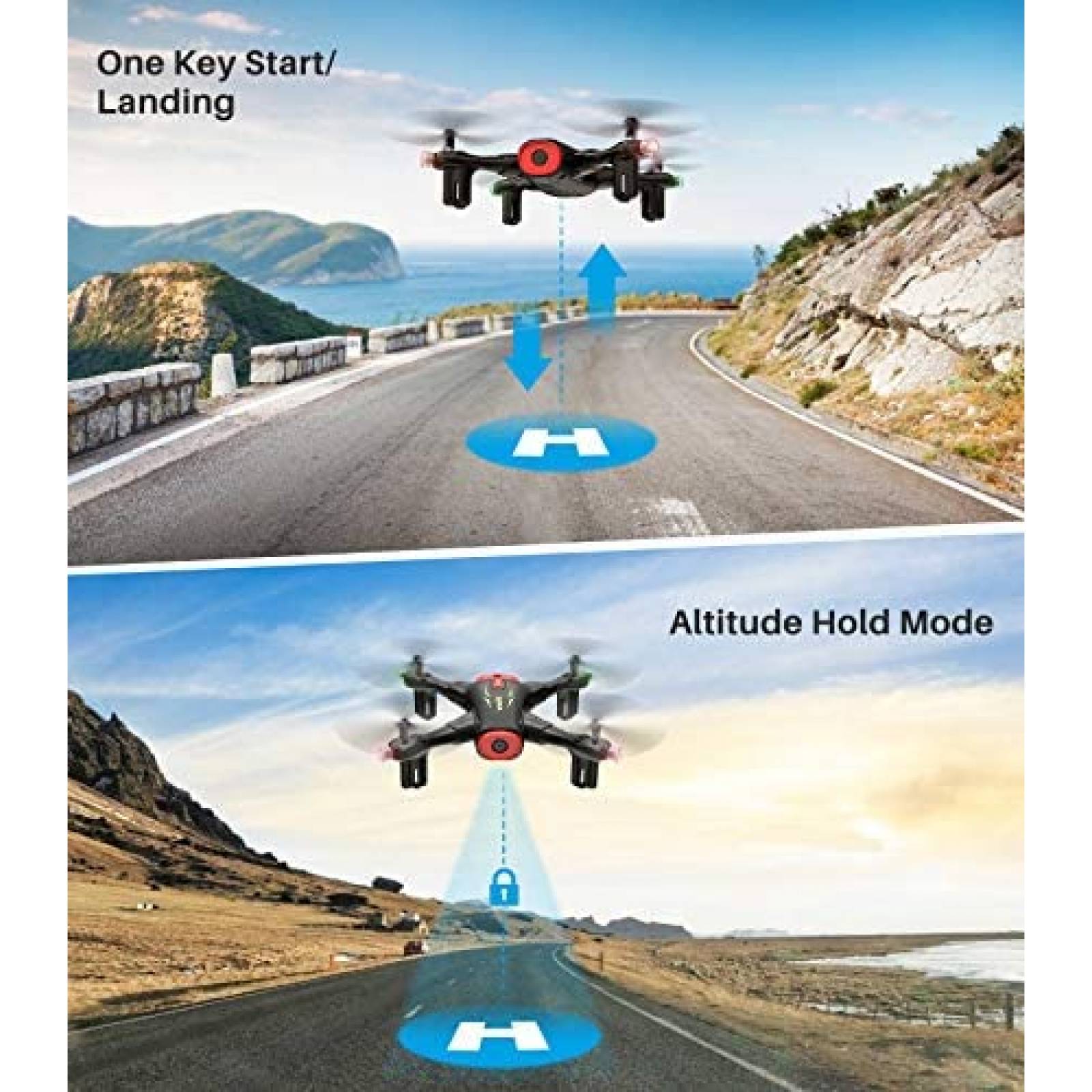 Drone SYMA X400 Mini con camara 720P Wifi FPV Quadcopter