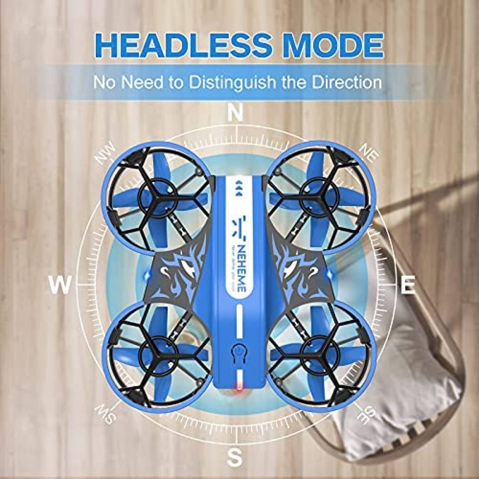 Drone NEHEME NH330 para niños Mini cuadricoptero RC