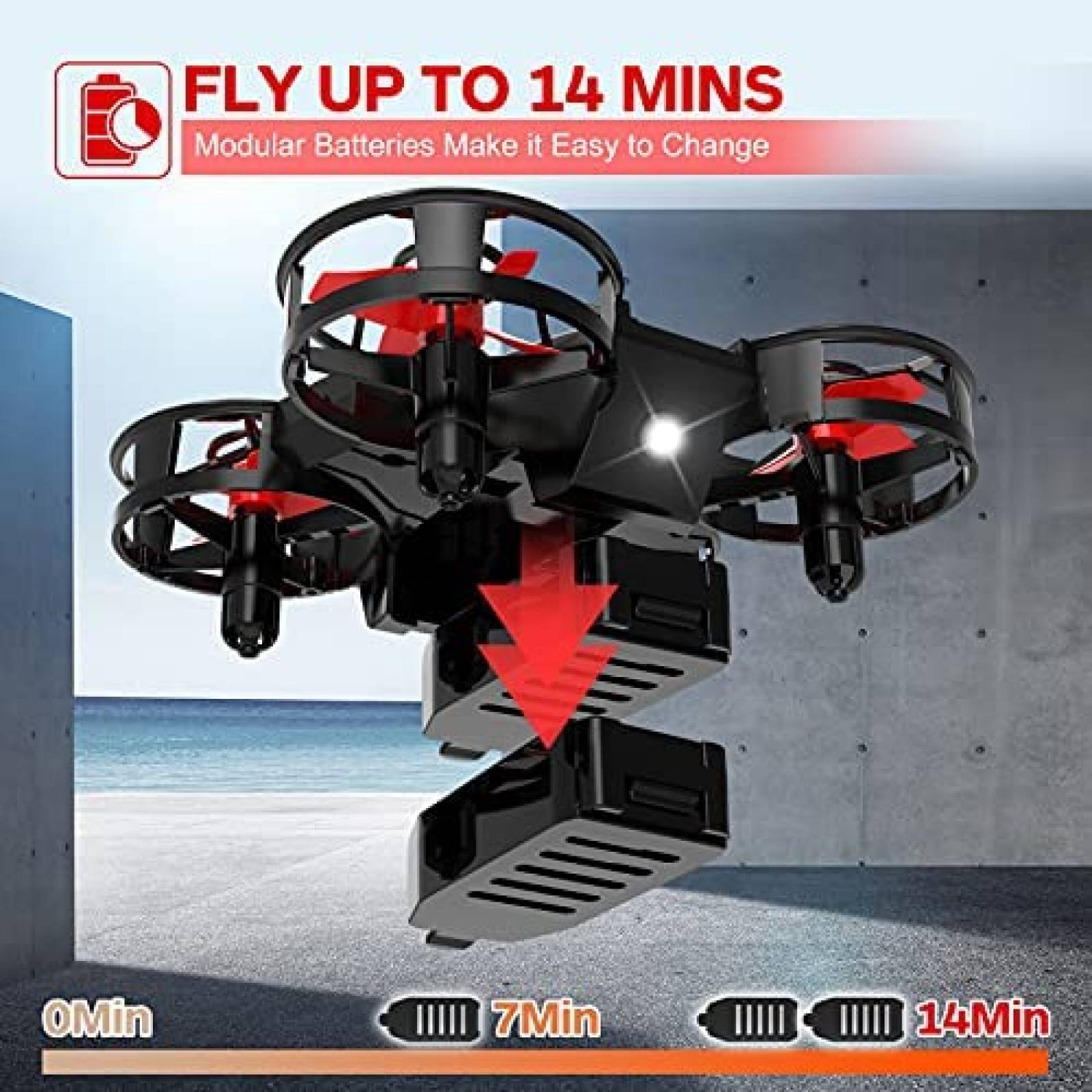 Drone NEHEME NH330 Mini RC vuelo automatico para niños