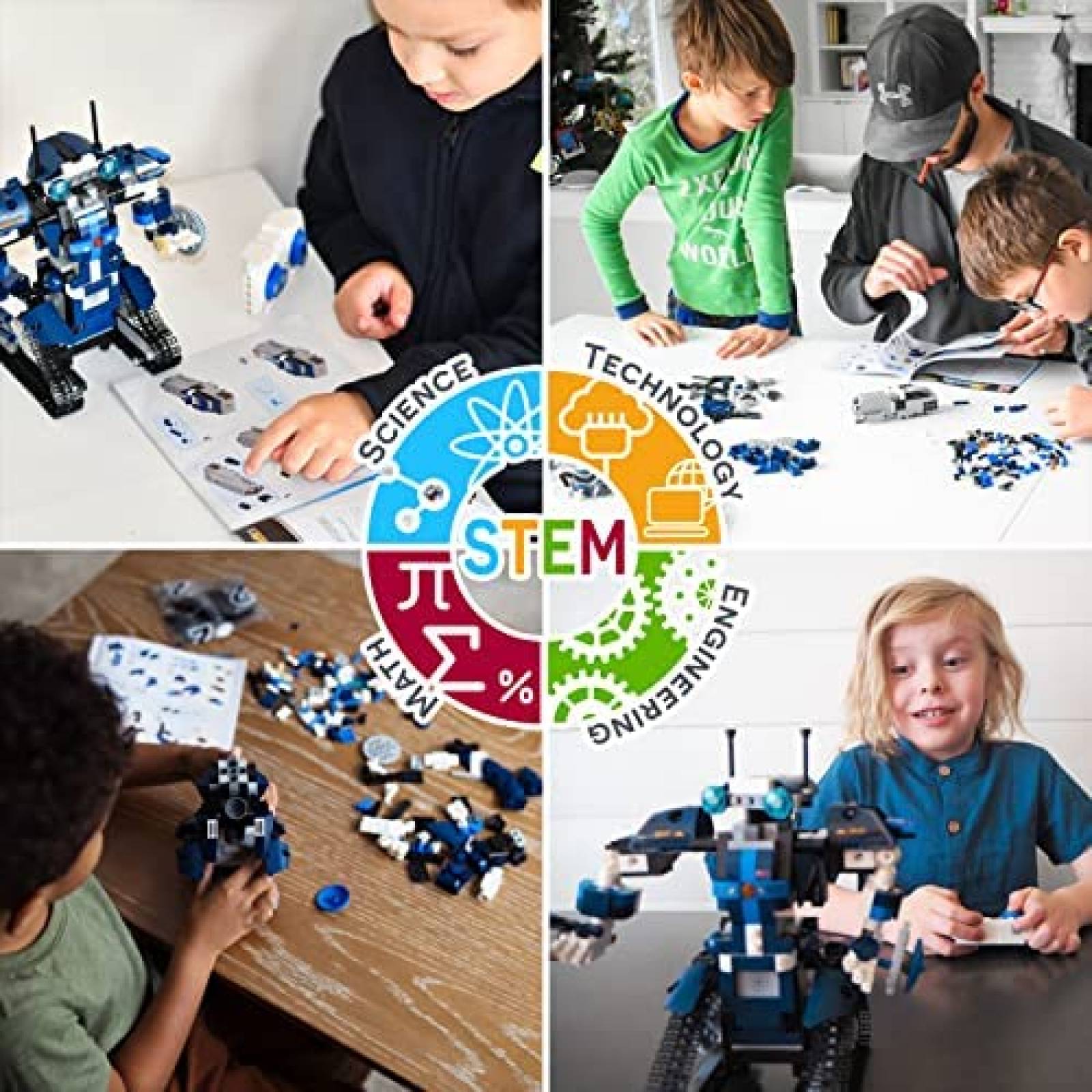 Robot Armable GP TOYS Para Niños y Niñas con 405 Piezas