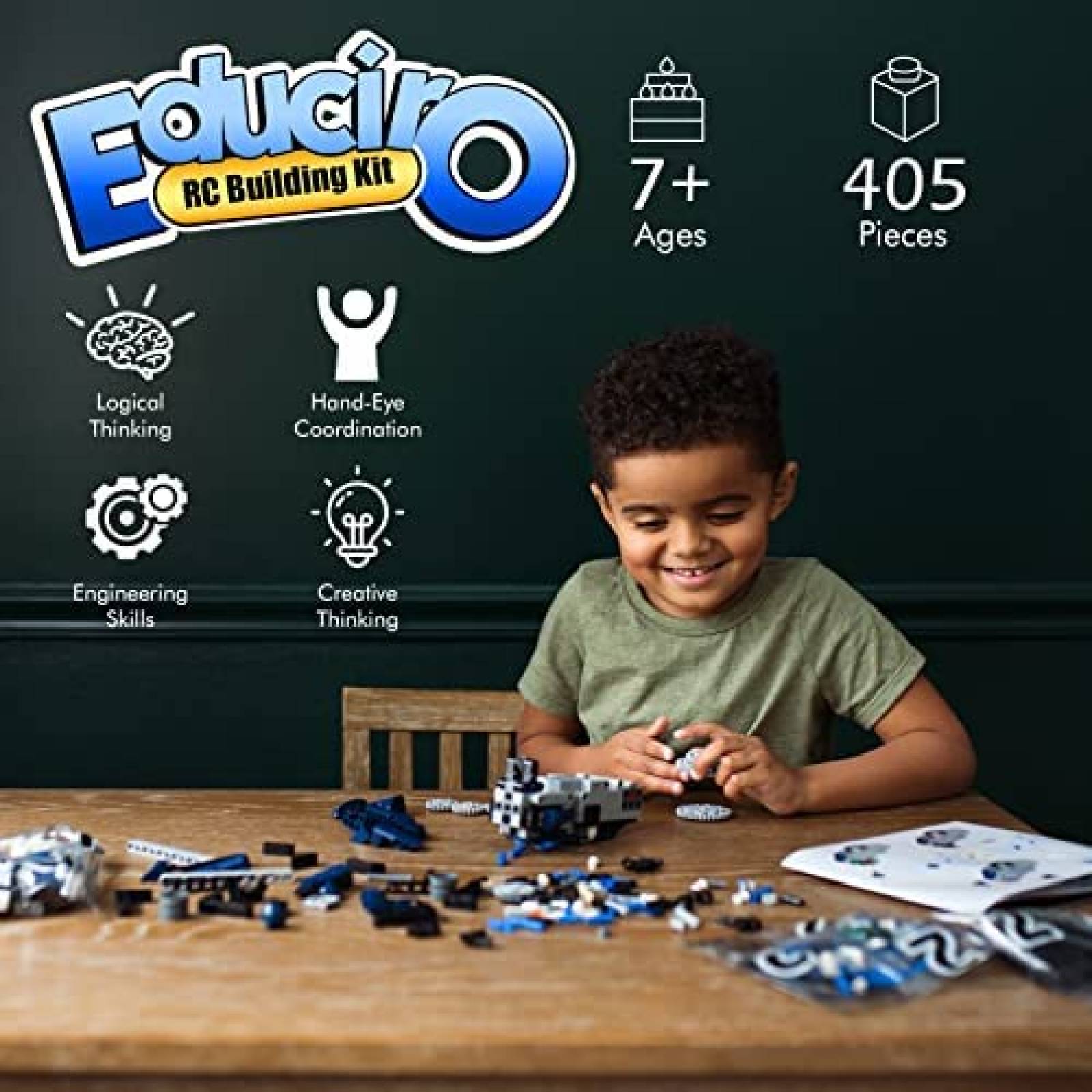 Robot Armable GP TOYS Para Niños y Niñas con 405 Piezas