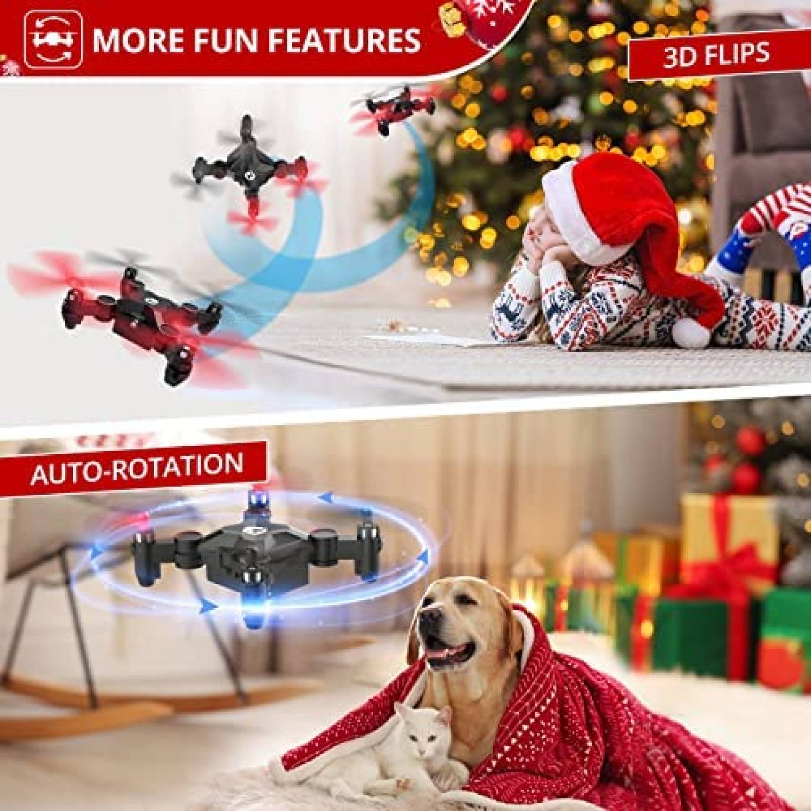 Drone Holy Stone HS190 Mini RC plegable cuadricoptero