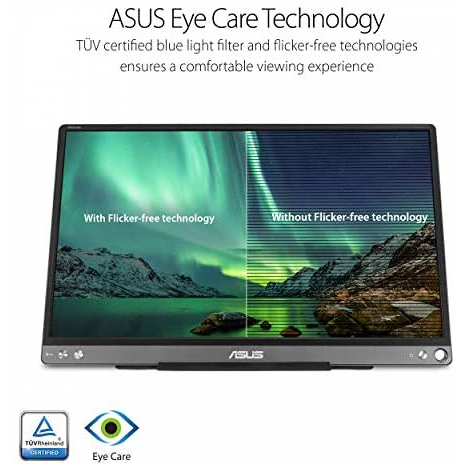 Monitor Asus ZenScreen MB16ACE 15.6 USB C IPS -Negro