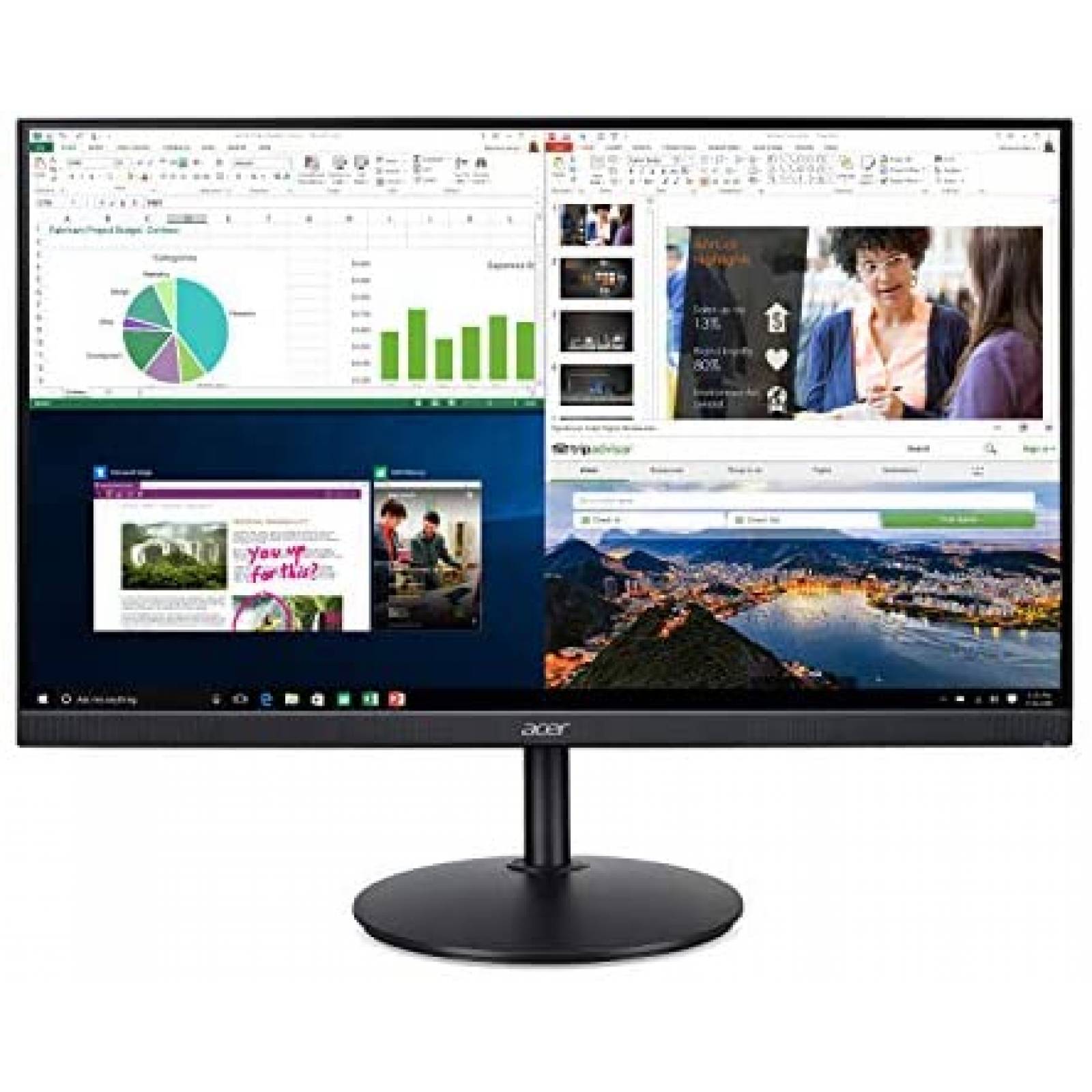 Monitor Acer CB242Y bir 23.8" Full HD VGA/HDMI -Negro