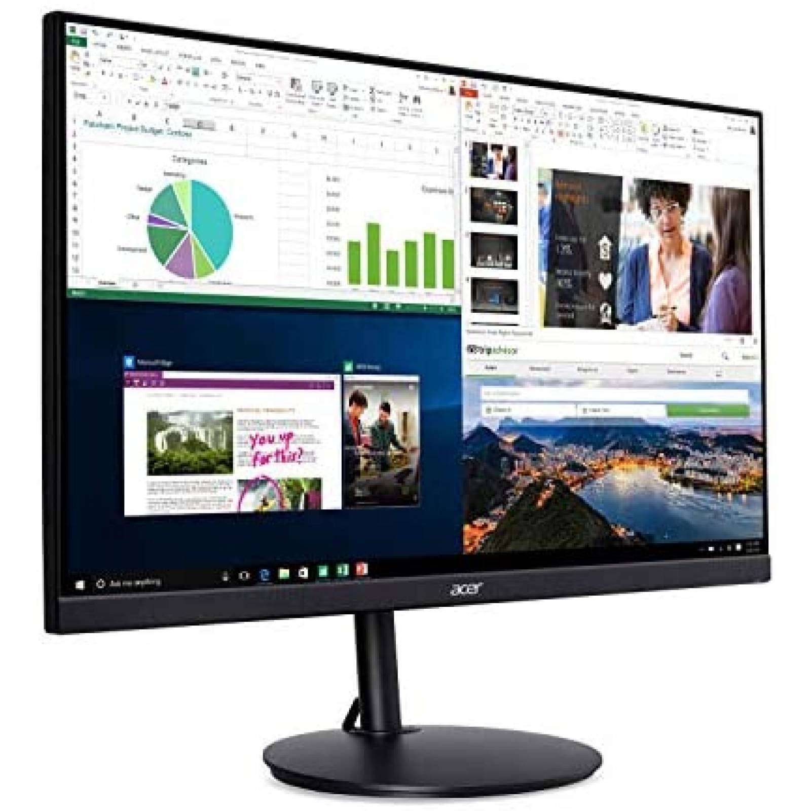Monitor Acer CB242Y bir 23.8" Full HD VGA/HDMI -Negro