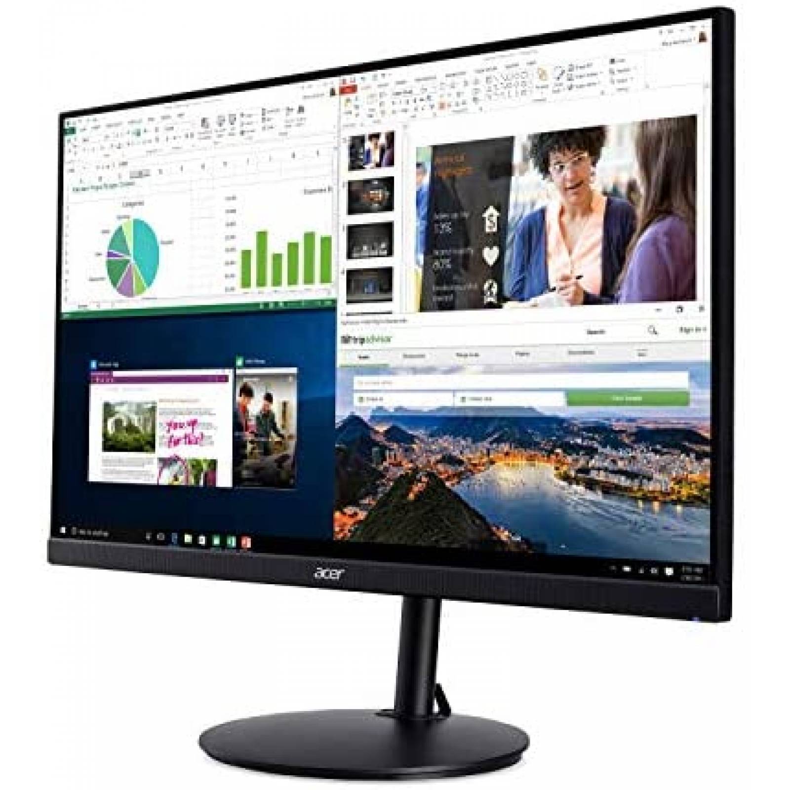 Monitor Acer CB242Y bir 23.8" Full HD VGA/HDMI -Negro