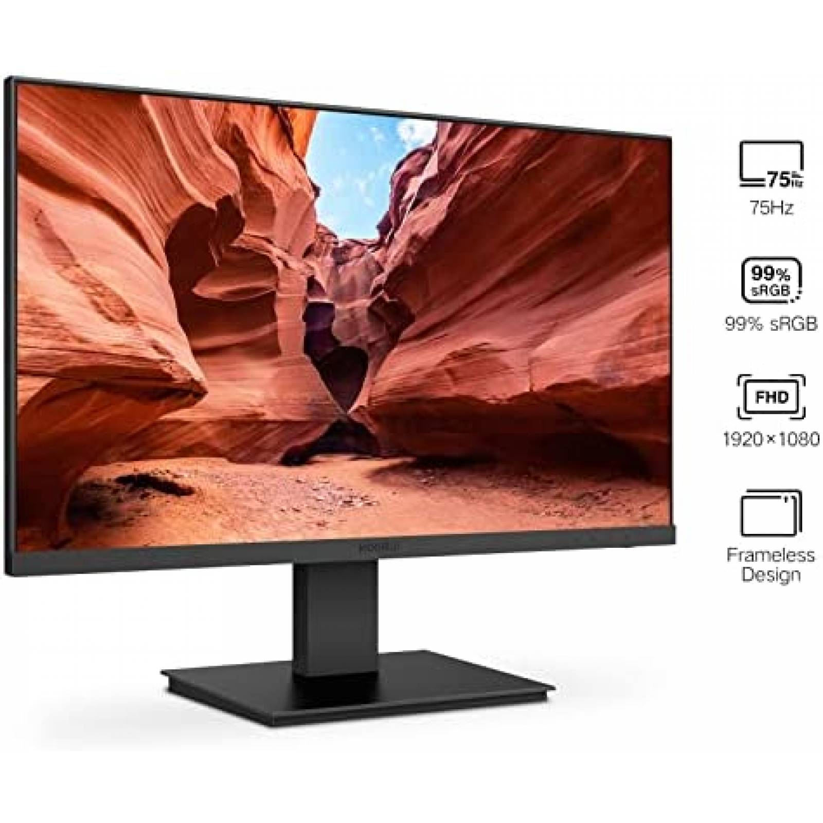 Monitor KOORUI 24'' Full HD 1920 x 1080p VA -Negro