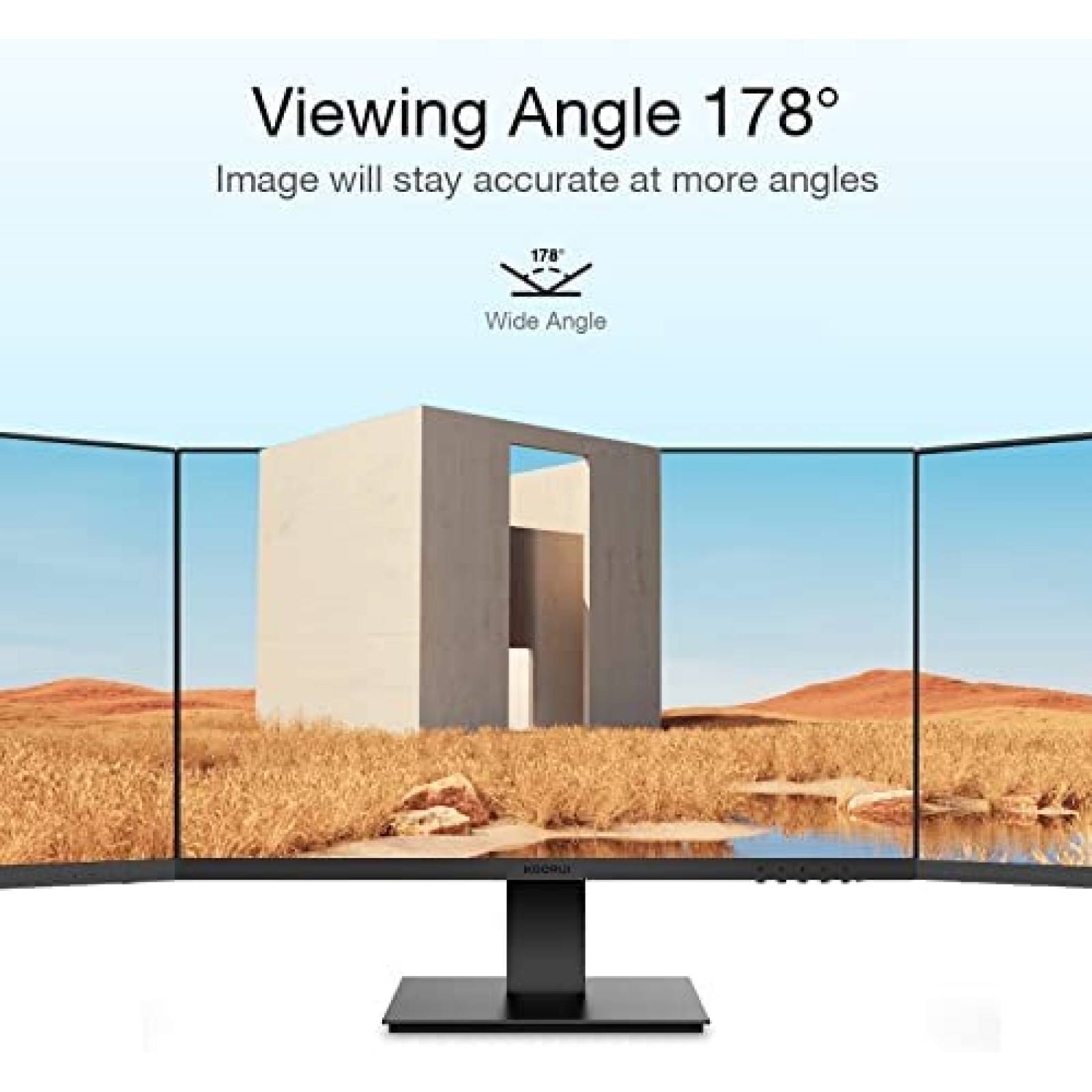 Monitor KOORUI 24'' Full HD 1920 x 1080p VA -Negro