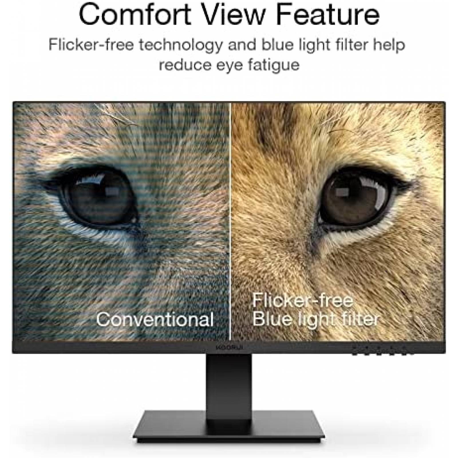 Monitor KOORUI 24'' Full HD 1920 x 1080p VA -Negro