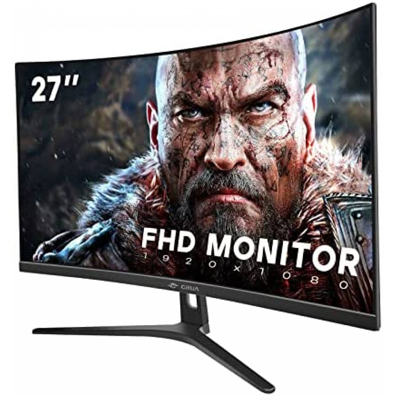 Monitor CRUA 24" 75HZ FHD 19201080p Ultra Delgado -Negro